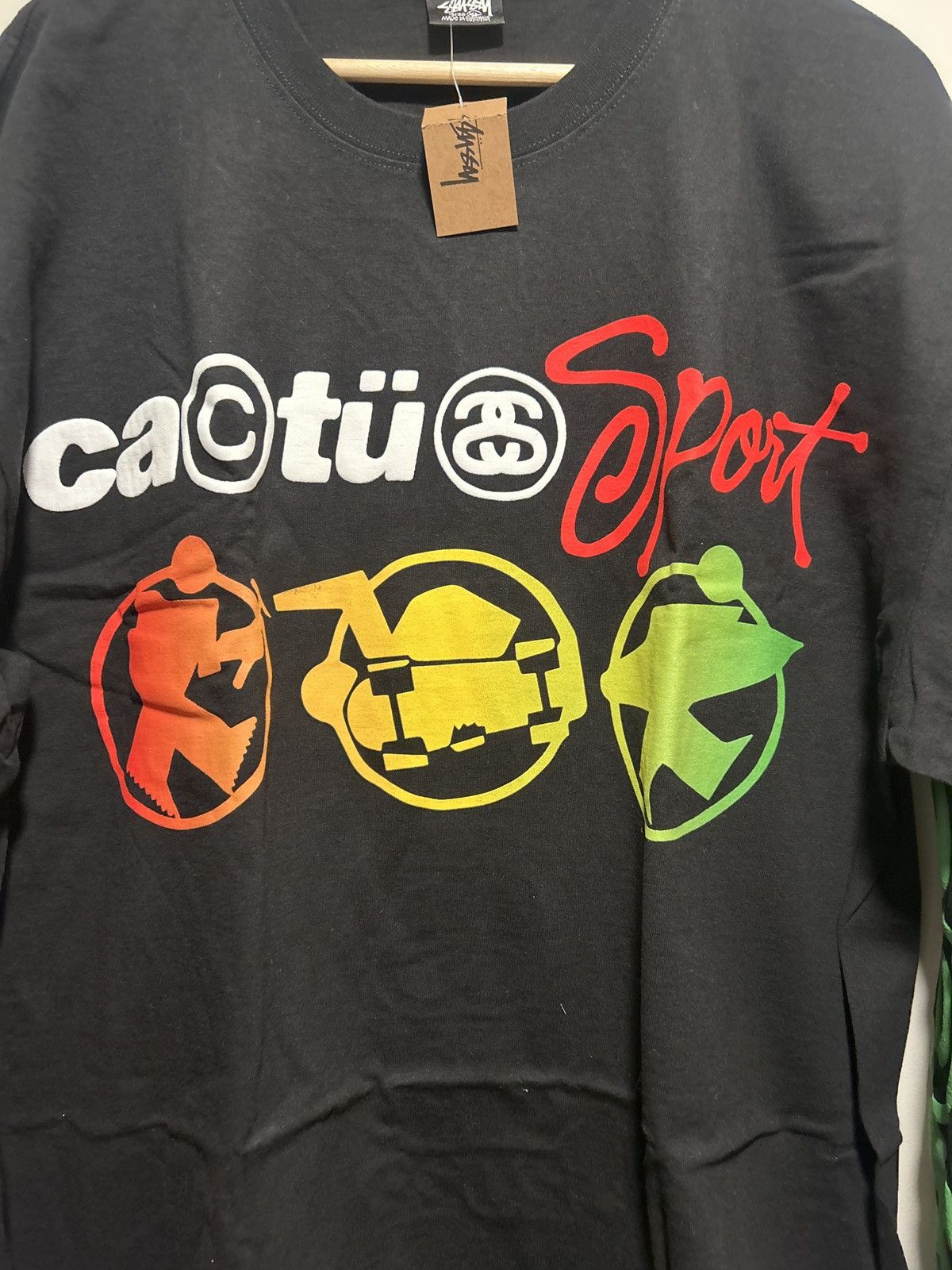 Cactus Plant Flea Market × Stussy STÜSSY & CPFM SPORT LS TEE Size US S / EU 44-46 / 1 - 2 Thumbnail