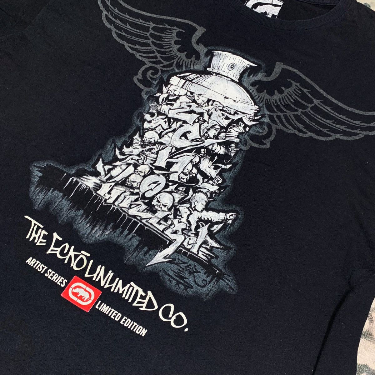 Ecko Unltd. × Vintage RARE!!! Ecko Unltd Graffiti Tshirt Size US XL / EU 56 / 4 - 1 Thumbnail