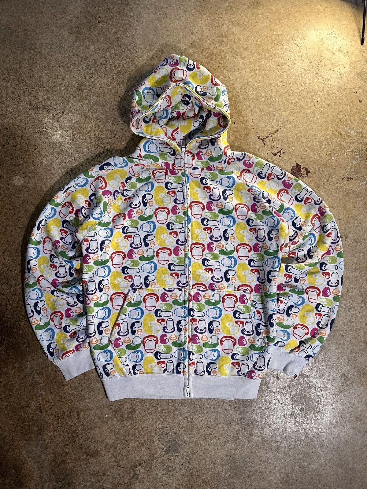 Pre-owned Bape 2006 Baby Milo By  Full-zip In Multicolor