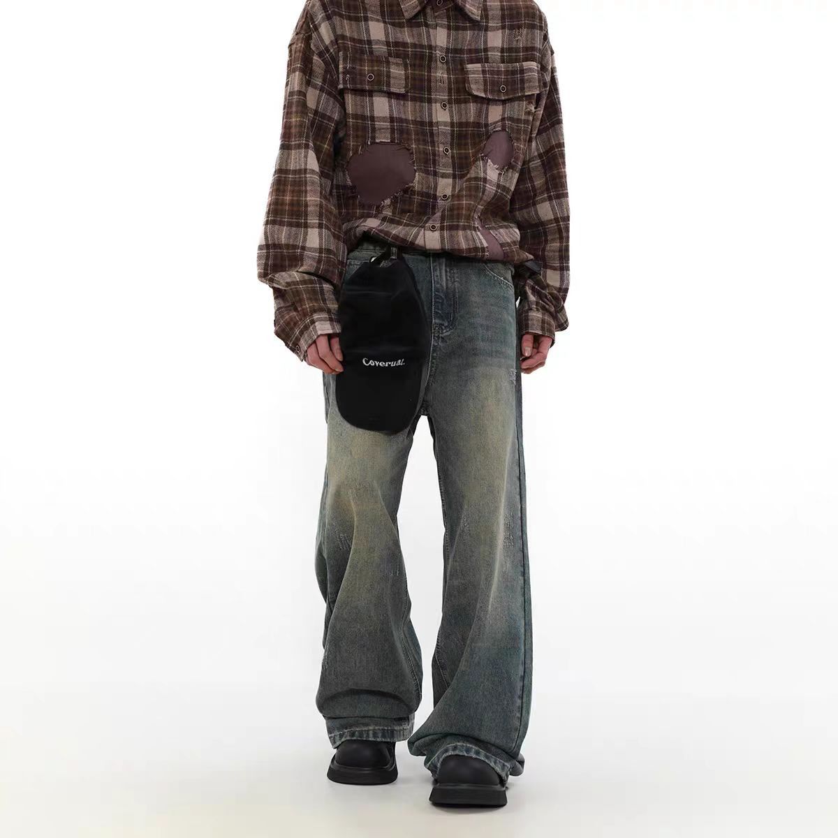 Japanese Brand × Jean Vintage casual straight leg jeans Size US 34 / EU 50 - 2 Thumbnail