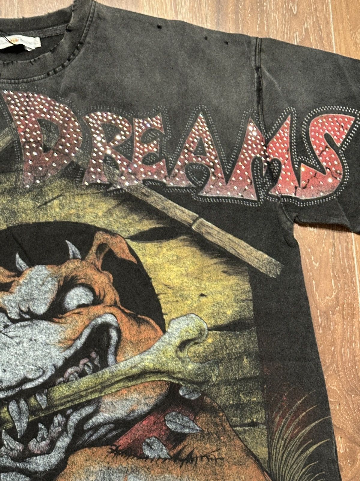 Vale Valley Dreams Black Doghouse Bling Tee Large Size US L / EU 52-54 / 3 - 5 Thumbnail