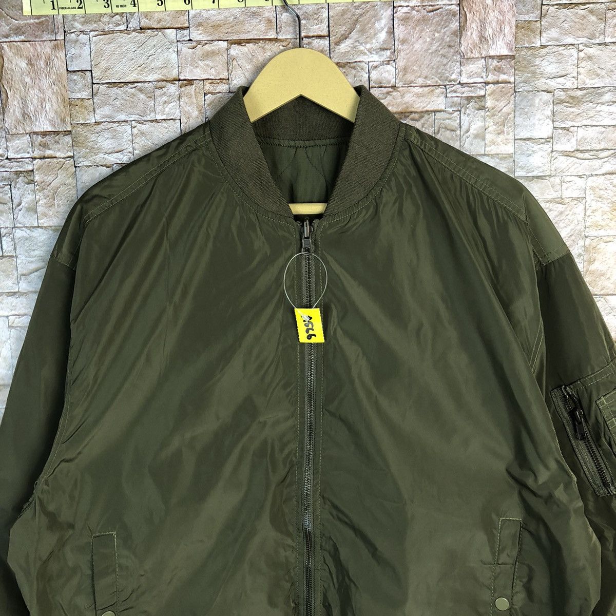 Japanese Brand Japan vintage Green Bombers Jacket #A566 Size US M / EU 48-50 / 2 - 5 Thumbnail