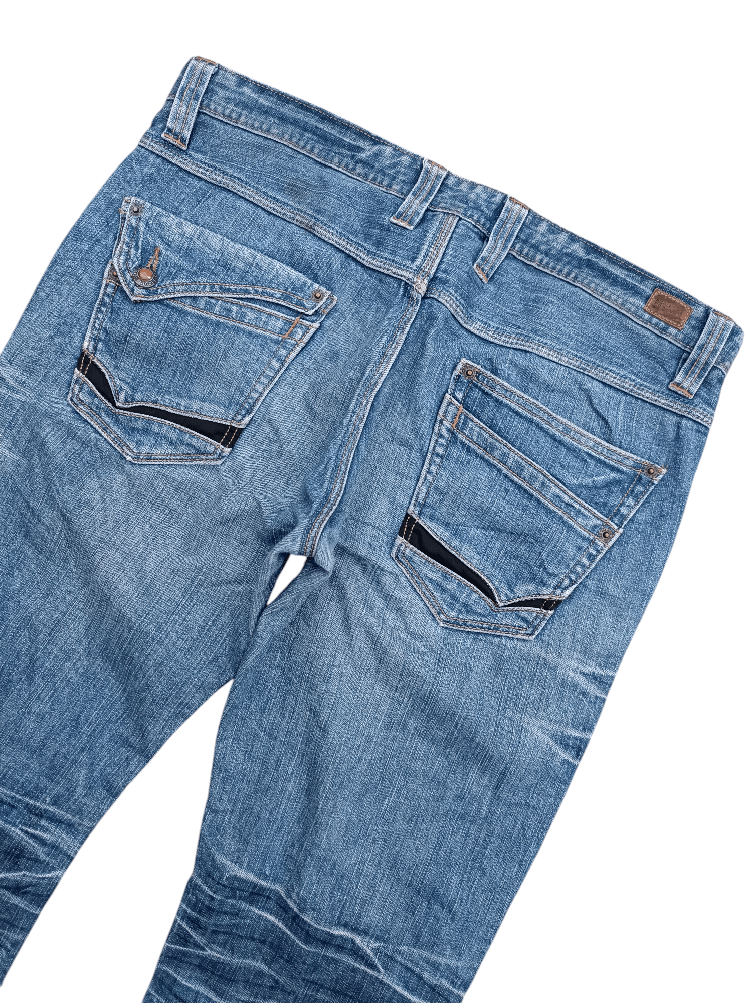 Japanese Brand FLARED 🔥 Nicole Club For Men Multi Pocket Whiskers Denim Size US 34 / EU 50 - 9 Thumbnail