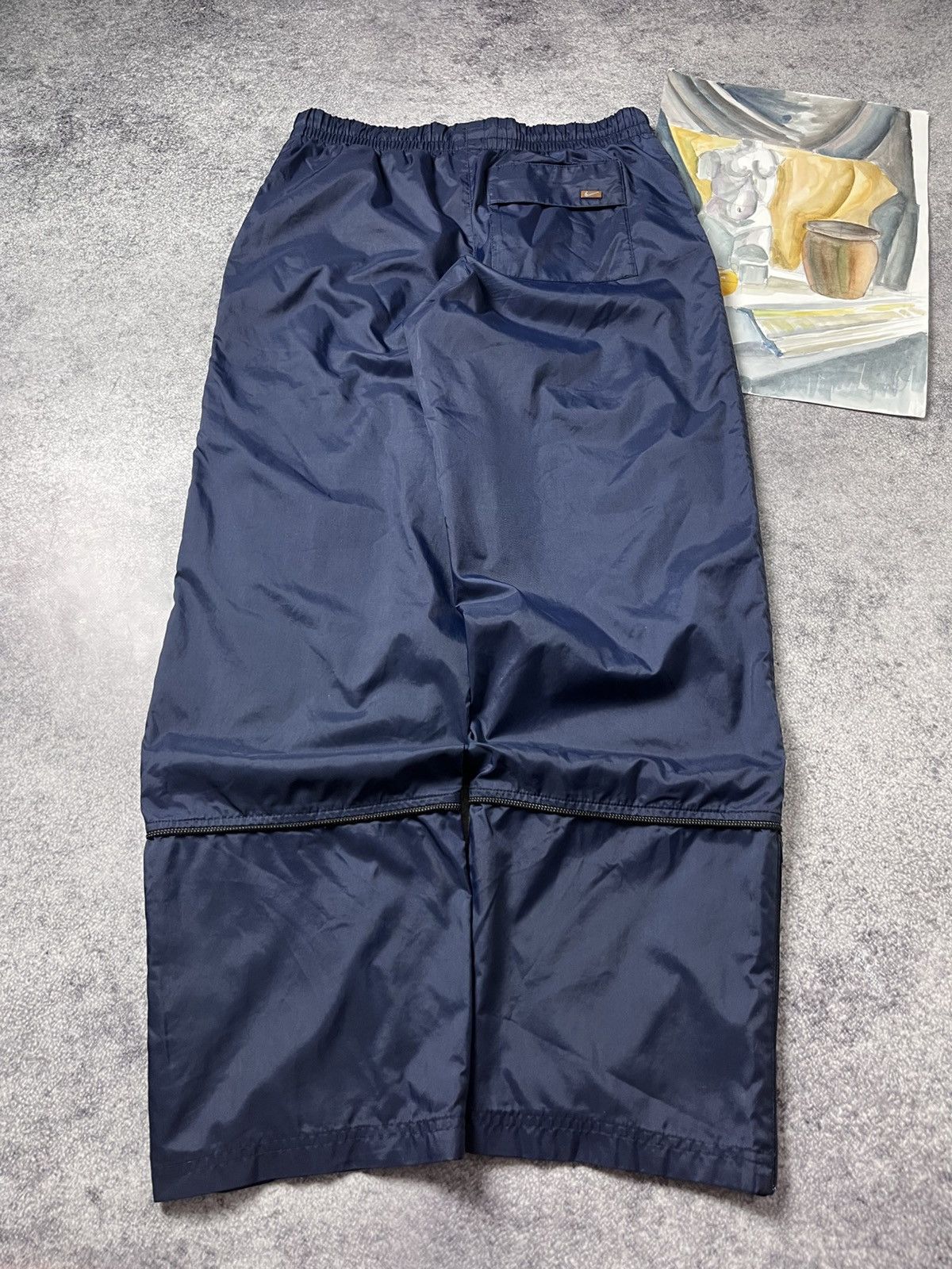 Nike 🔥90’S NIKE NYLON BAGGY TRACK PANTS GORPCORE Y2K Size US 30 / EU 46 - 5 Thumbnail