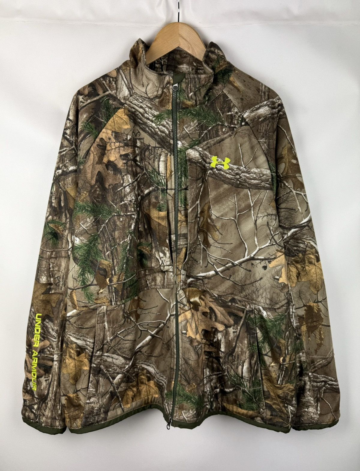 Under Armour Under Armour Scent Control Realtree Hunting Fleece Jacket Size US XXL / EU 58 / 5 - 1 Thumbnail