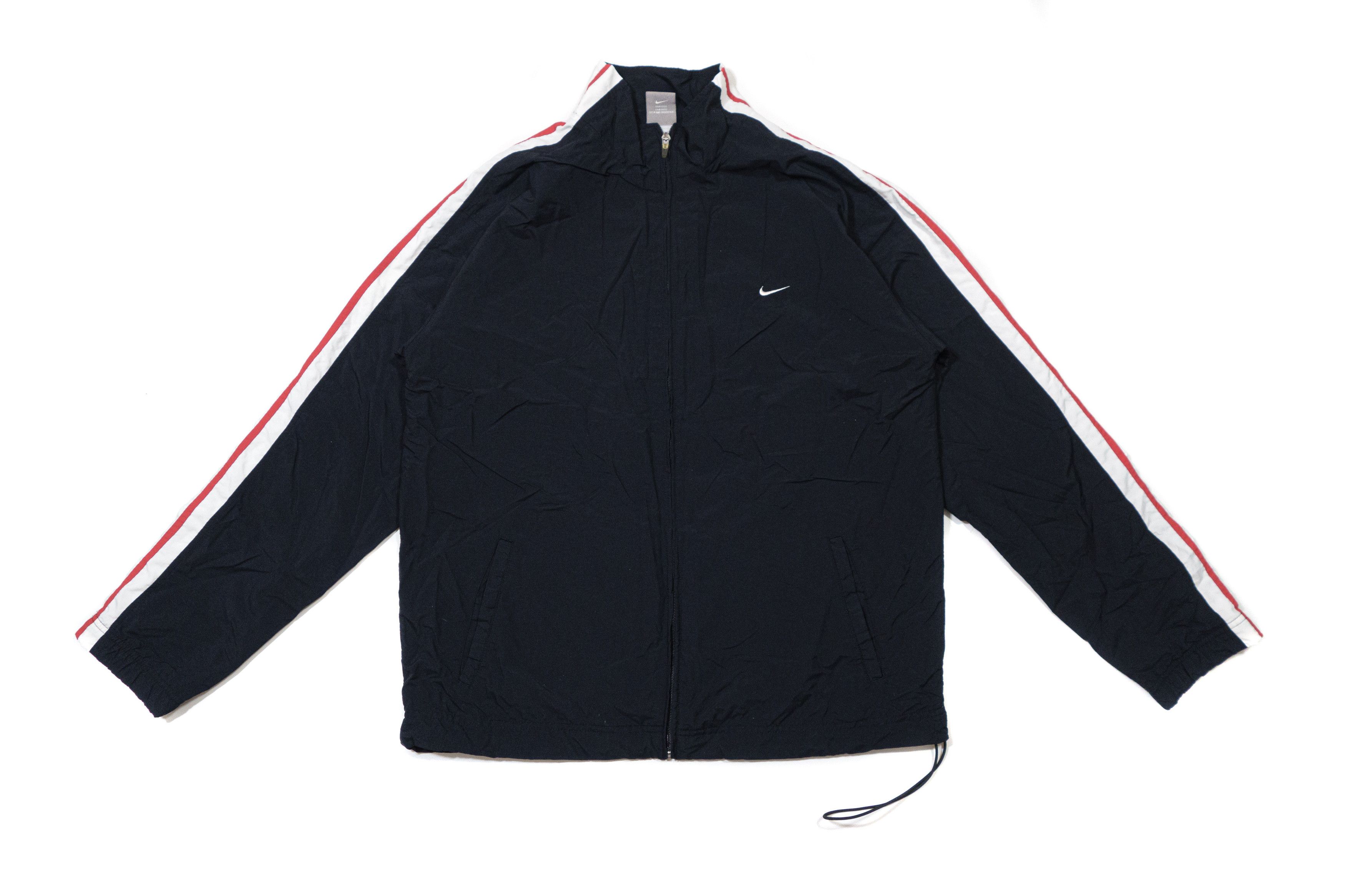 Nike 90S Swoosh Logo Nylon Jacket Size US XL / EU 56 / 4 - 1 Thumbnail