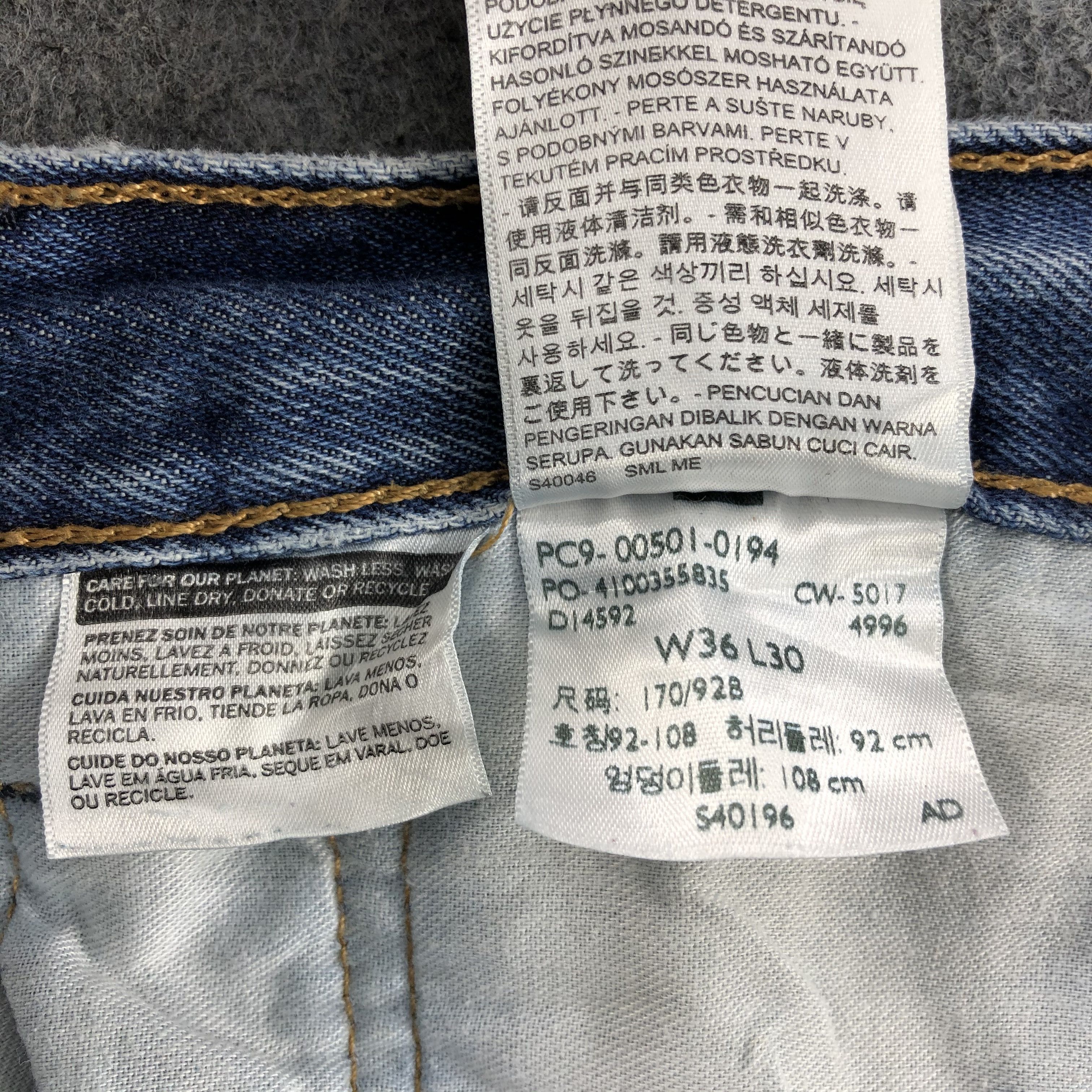 Levi's × Vintage Vintage Blue Wash Levis 501 Jeans-JM1803 Size US 39 - 12 Thumbnail