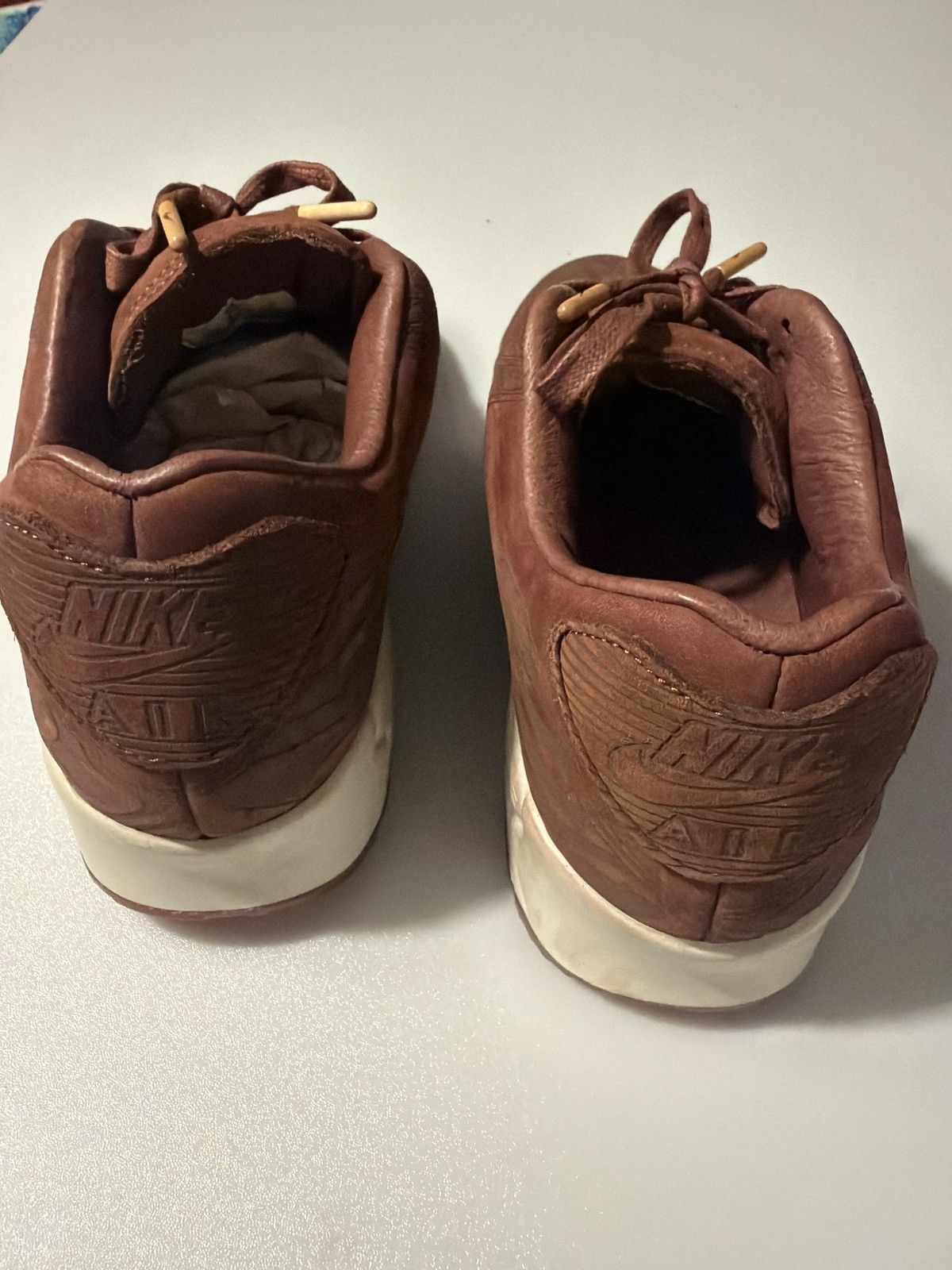 Nike Nike Air Max 90 – Brown Patterned / Textured Upper – Size 11 Size US 11 / EU 44 - 4 Thumbnail