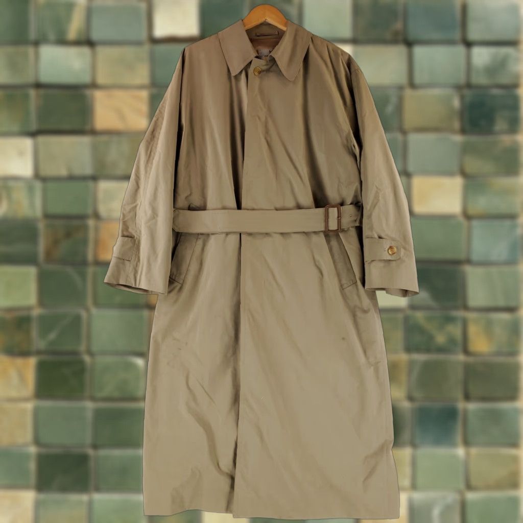 Aquascutum Aquascutum Trench Coat Beige 5 Made Canada Mens XL 44/46 Coat Cotton Tan Aqua 5 Trench Coat Mens XL Beige Canada Aquascutum Size US XL / EU 56 / 4 - 1 Thumbnail