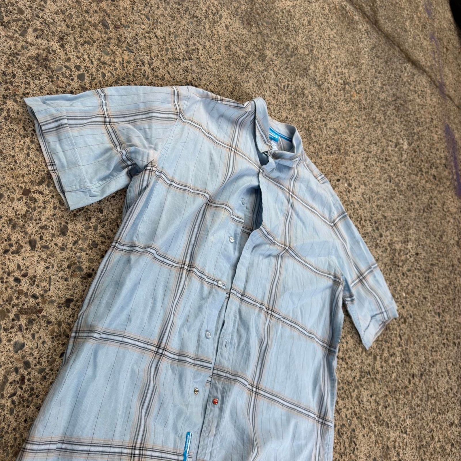 Rocawear Y2k rocawear blue plaid shirt Size US XL / EU 56 / 4 - 2 Thumbnail