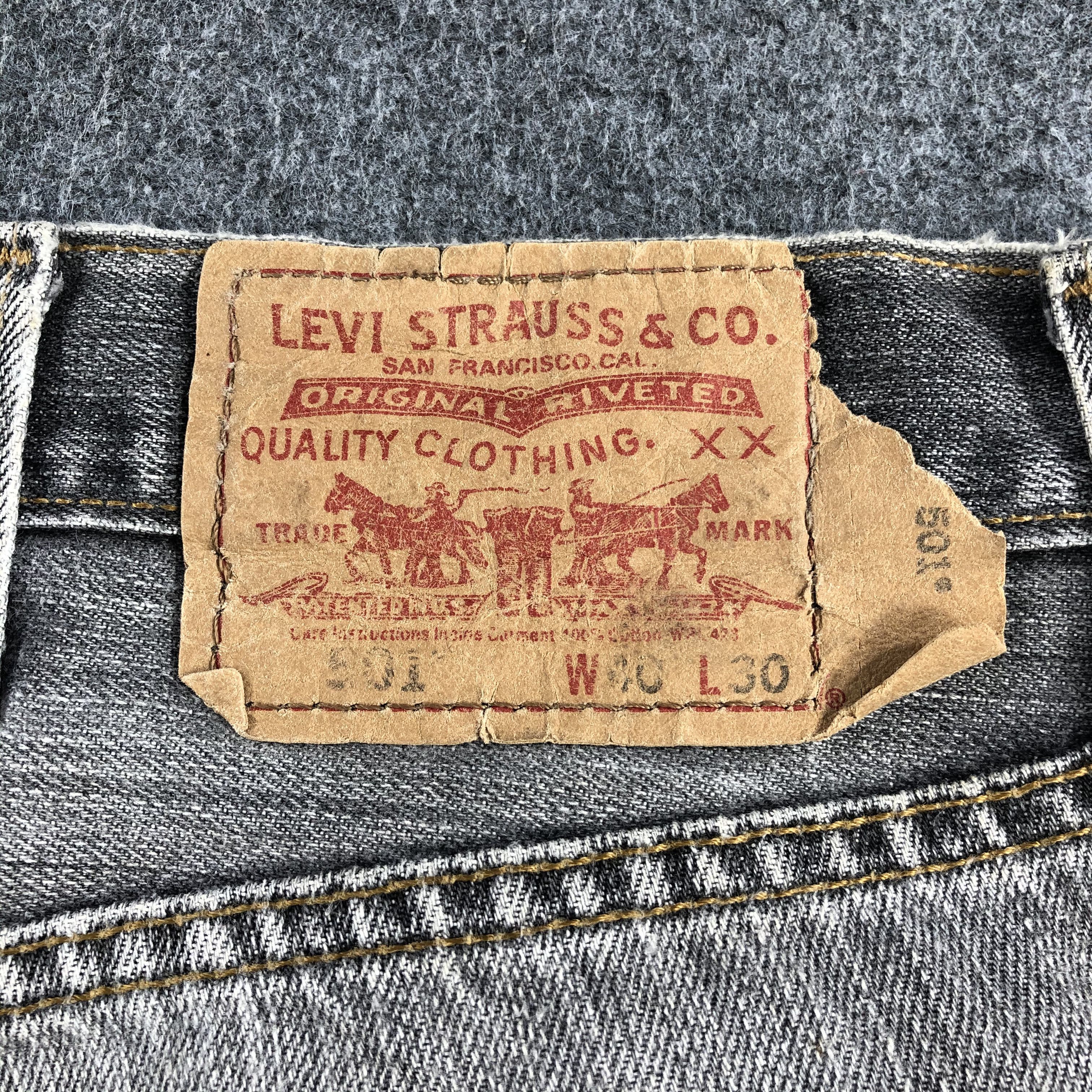 Levi's Vintage Levis 501 Earth Tone Jeans-J1607 Size US 42 / EU 58 - 5 Thumbnail