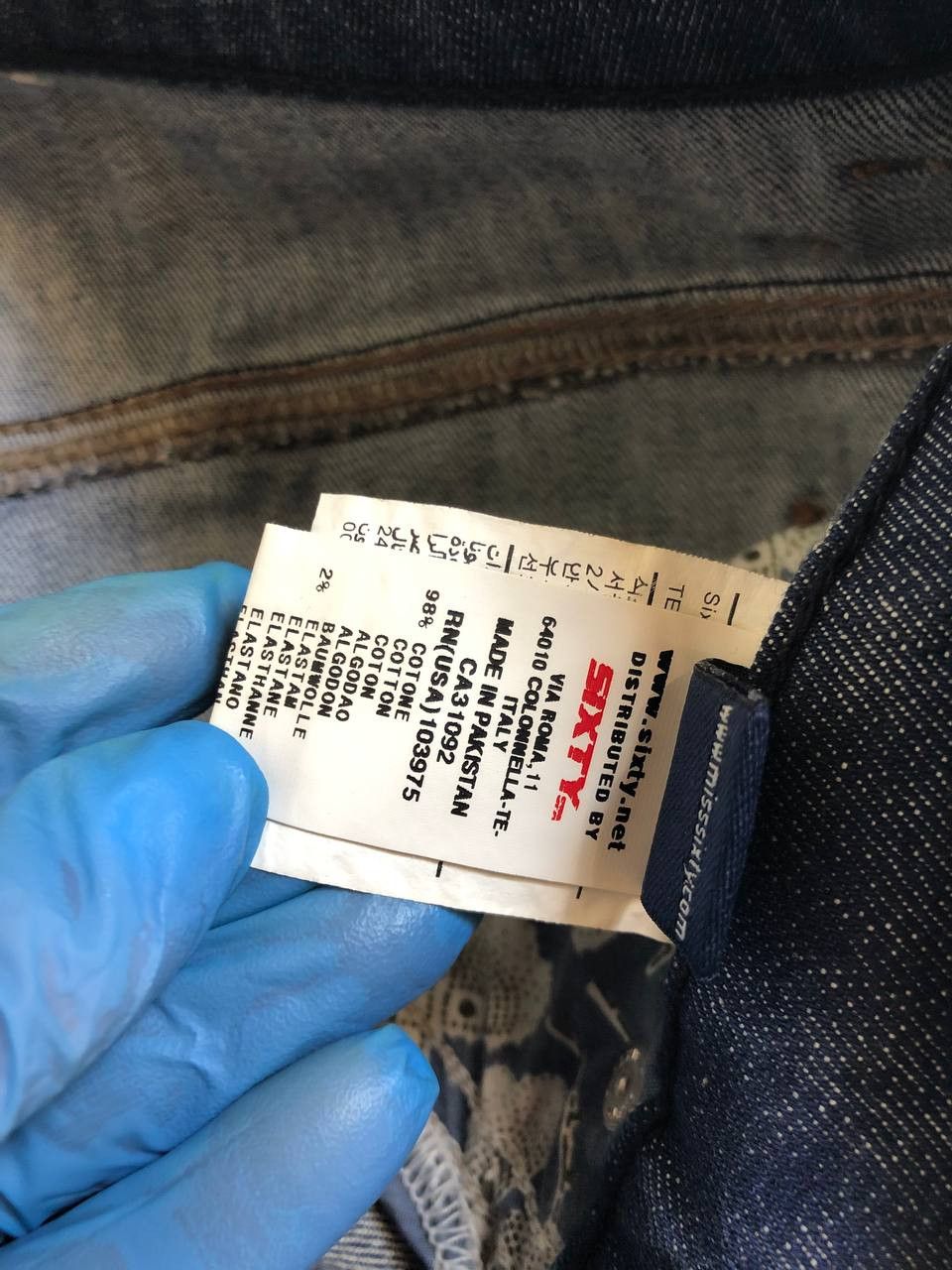 Miss Sixty Miss Sixty Distressed Denim Jeans Y2K Hype Streetwear Style Size 25" / US 0 / IT 36 - 15 Thumbnail