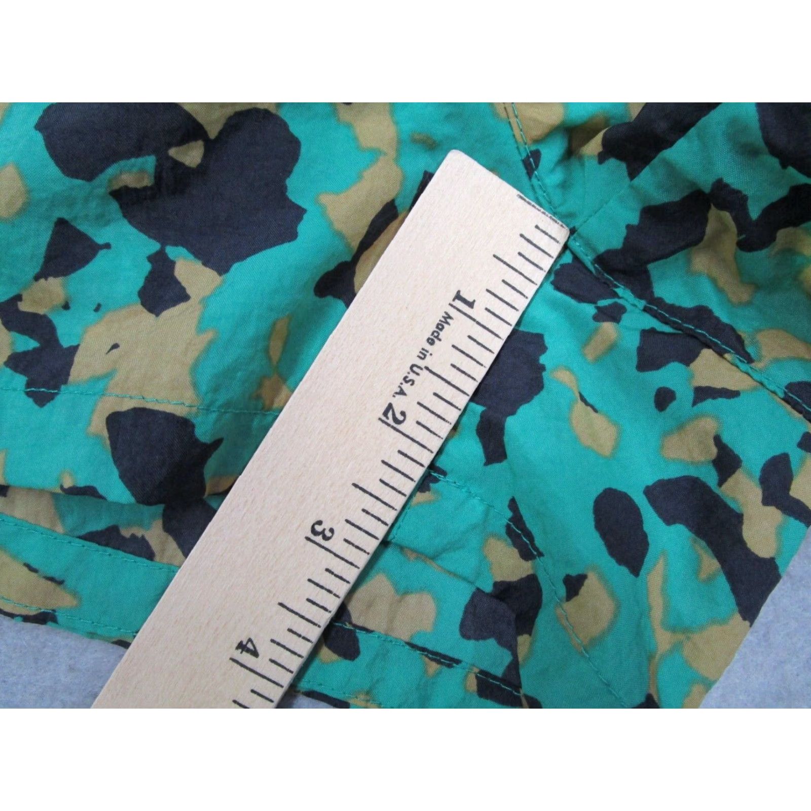 Nike Nike ACG Shorts Womens Small Green AOP Camo Belted Nylon 3" Sports Run Active Size 25" / US 0 / IT 36 - 3 Thumbnail