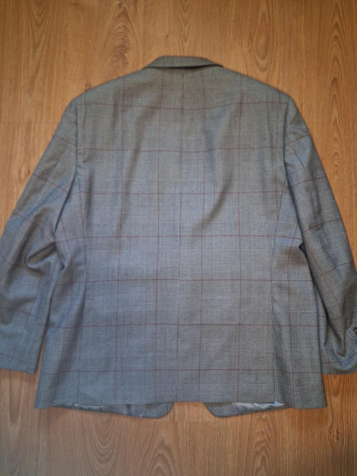 Polo Ralph Lauren Ralph Lauren Sport Coat Mens 46R Gray Glen Plaid Wool Size 46R - 10 Thumbnail