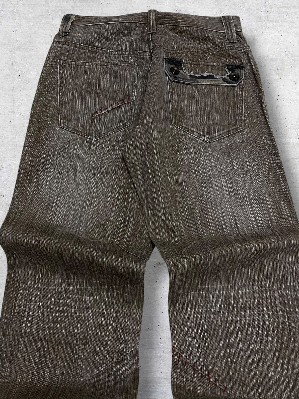 KMRii VINTAGE GUMU INTERNATIONAL OG JAPAN DESIGNER COMBAT DENIM Size US 30 / EU 46 - 13 Thumbnail