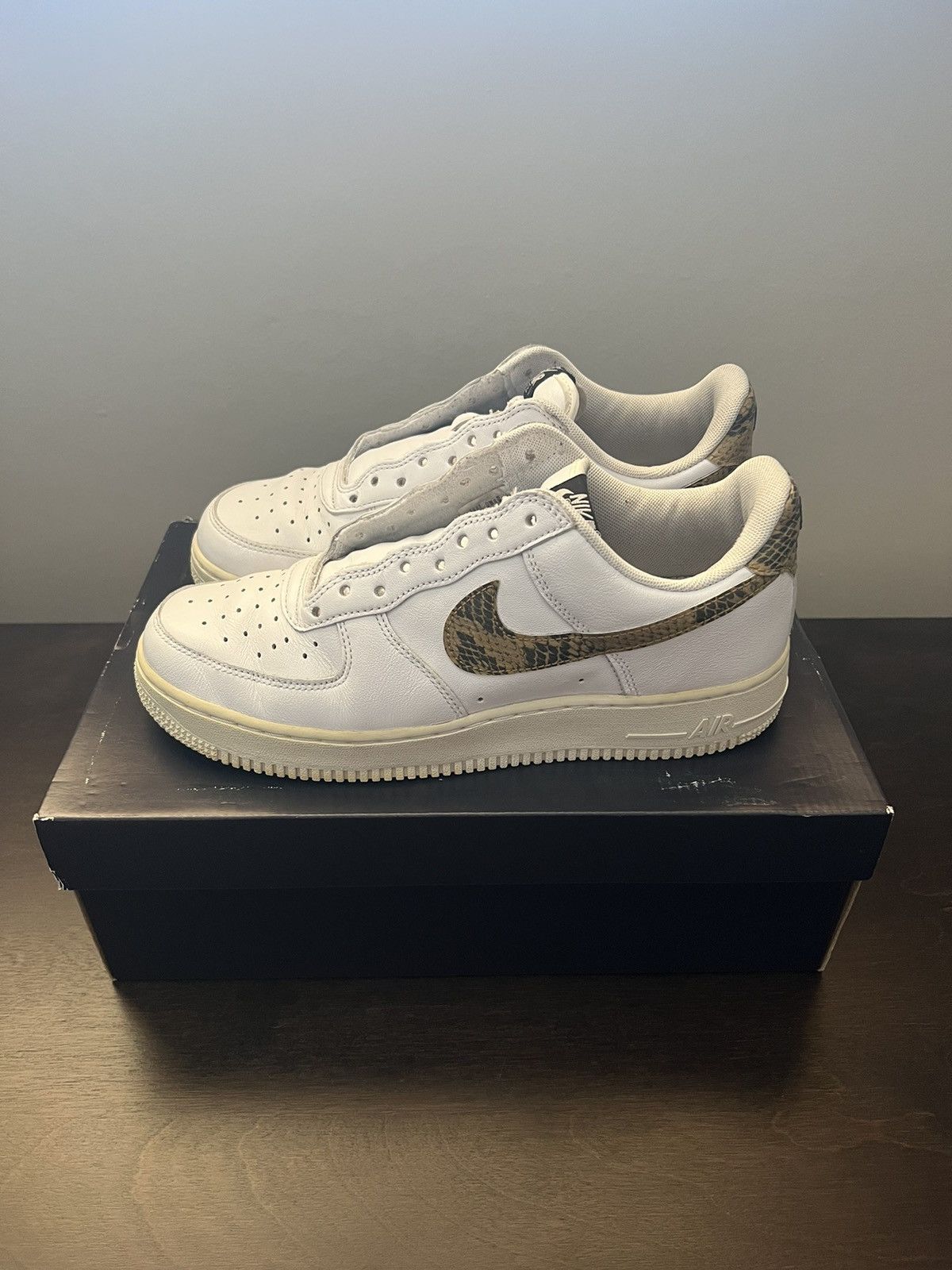 Nike Nike Air Force 1 Low Retro Ivory Snake Size US 8.5 / EU 41-42 - 3 Thumbnail