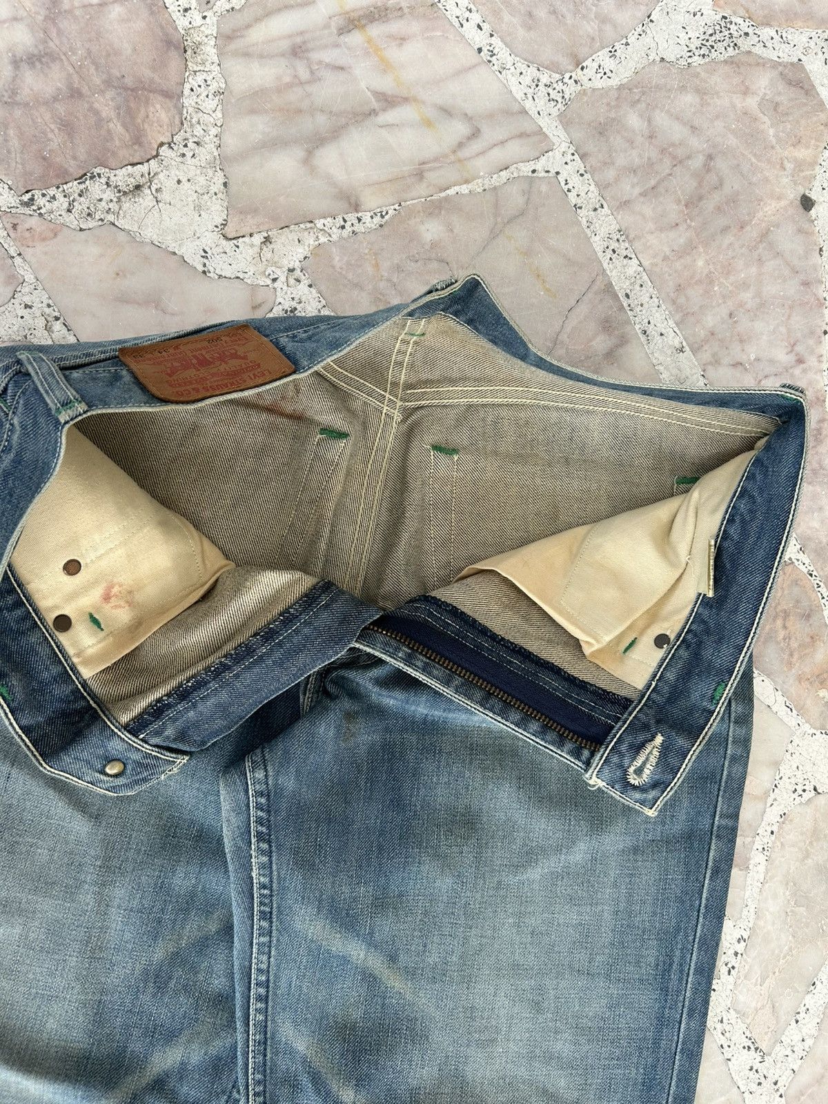 Levi's Levis 502 Japan Made Denim Size US 34 / EU 50 - 7 Thumbnail