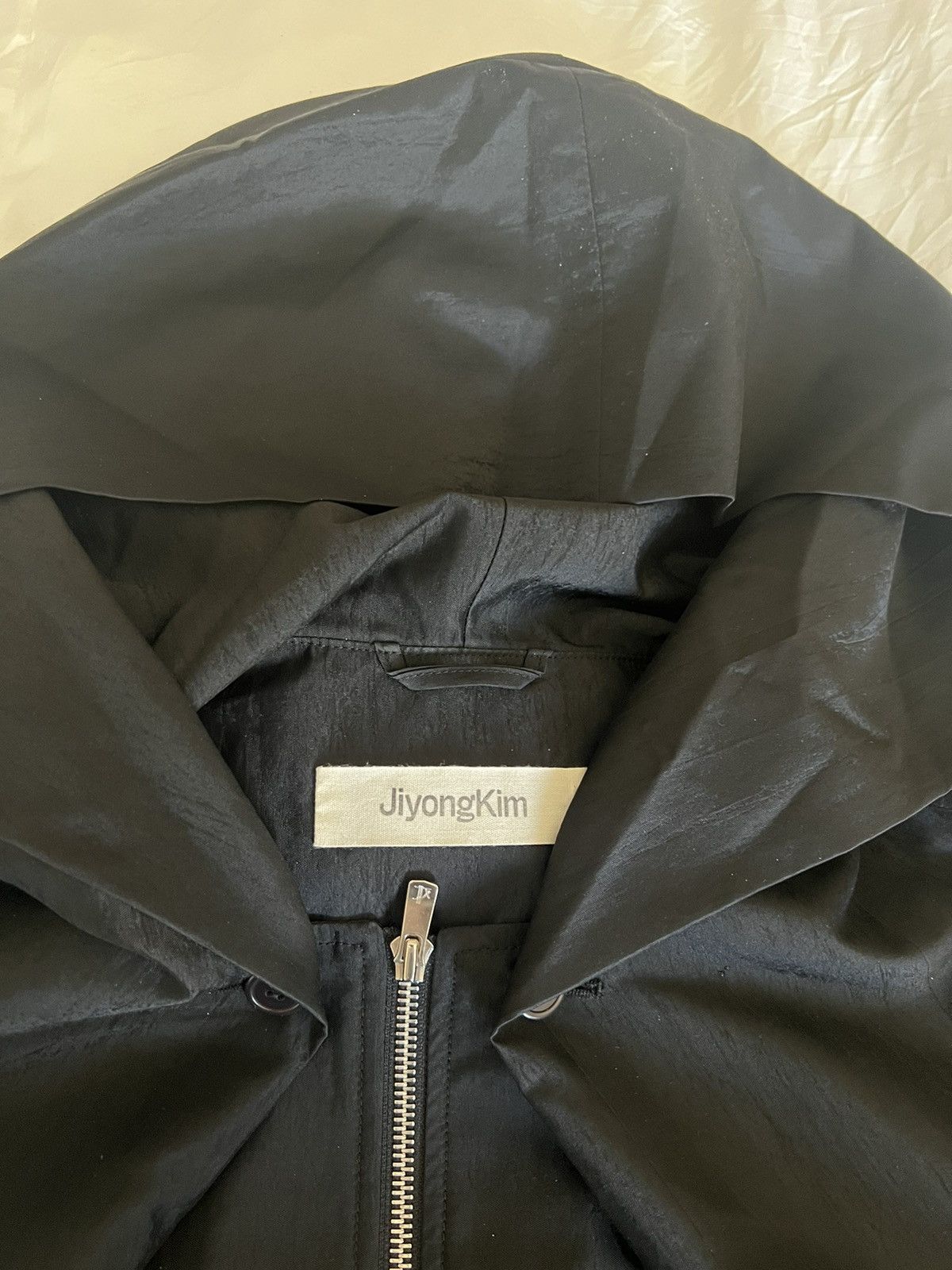 JiyongKim Jiyongkim Draped Hooded Jacket Size US L / EU 52-54 / 3 - 5 Thumbnail