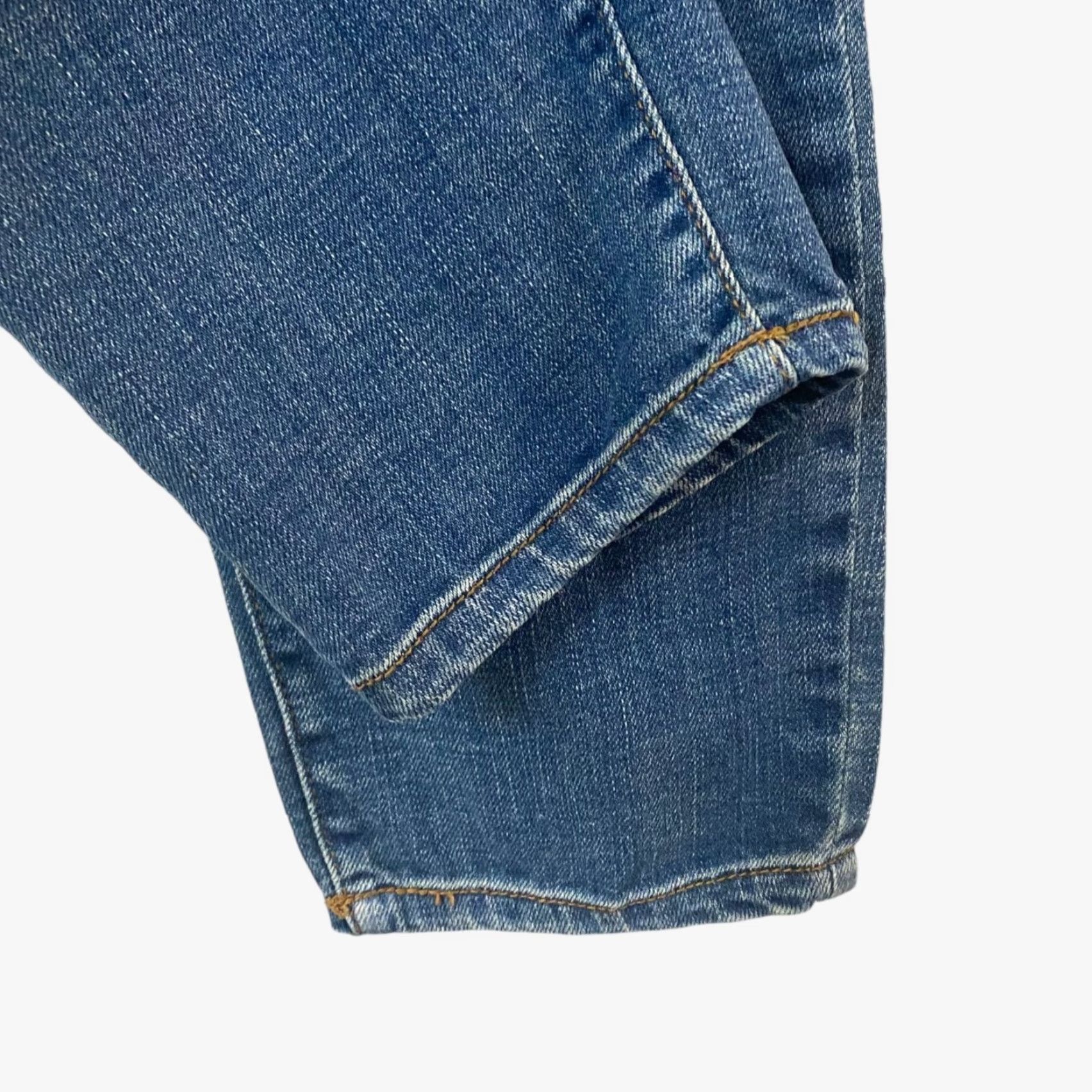 Frye Frye Straight-Leg Premium Denim Jeans Women's 6 Blue Medium Wash Stretch Denim Jeans Size 28" / US 6 / IT 42 - 7 Thumbnail