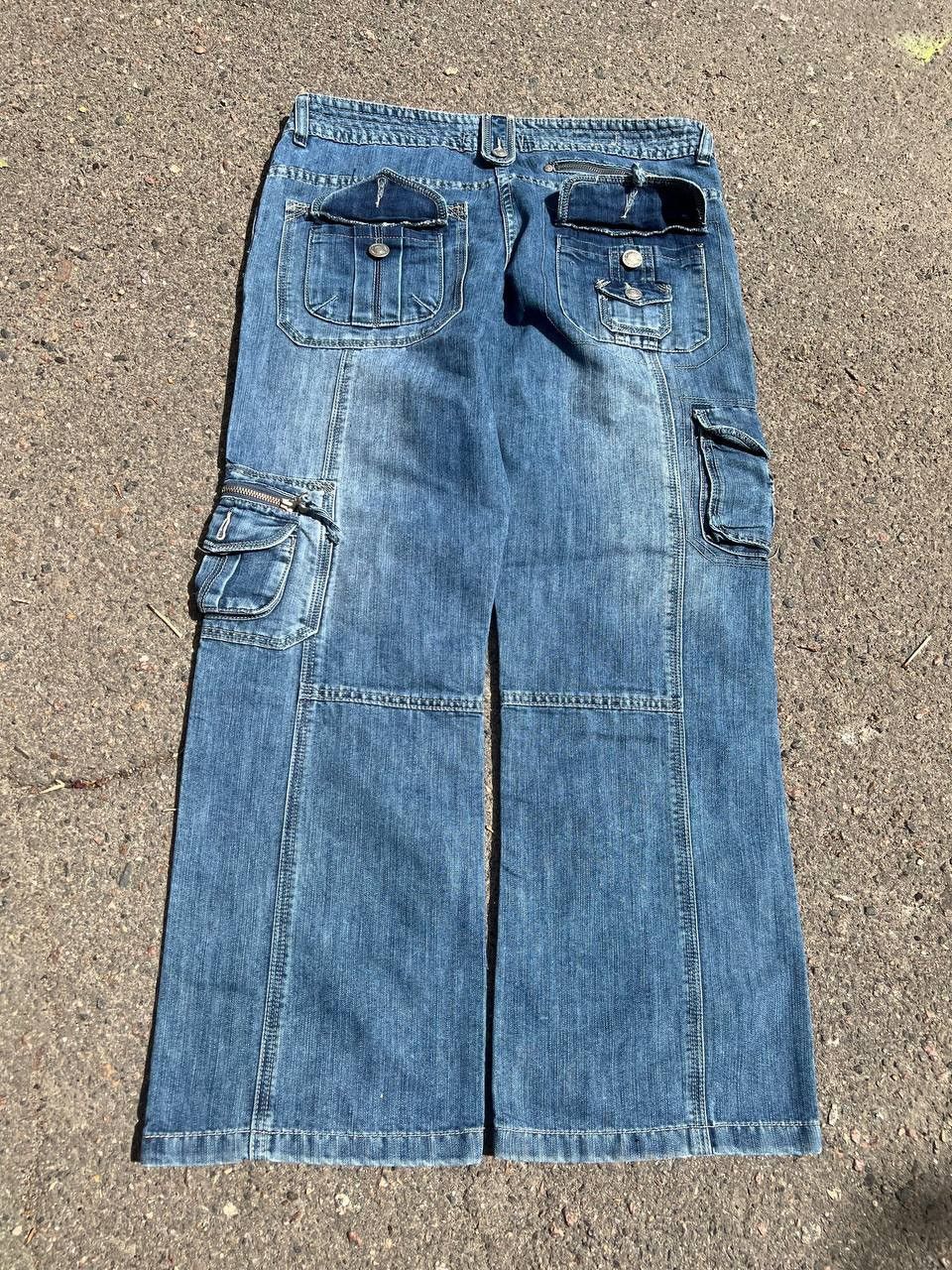 Japanese Brand × Vintage Vintage skater y2k baggy jeans Size 32" / US 10 / IT 46 - 8 Thumbnail
