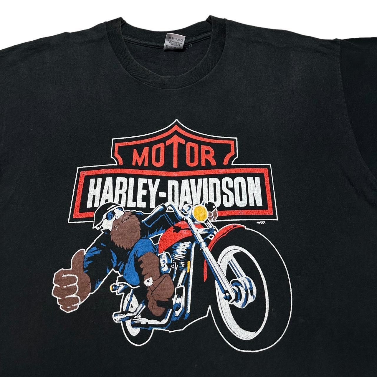 Harley Davidson × Vintage Vintage Harley Davidson Thumbs Up Super Bikes St Maarten T-S Size US XL / EU 56 / 4 - 3 Thumbnail