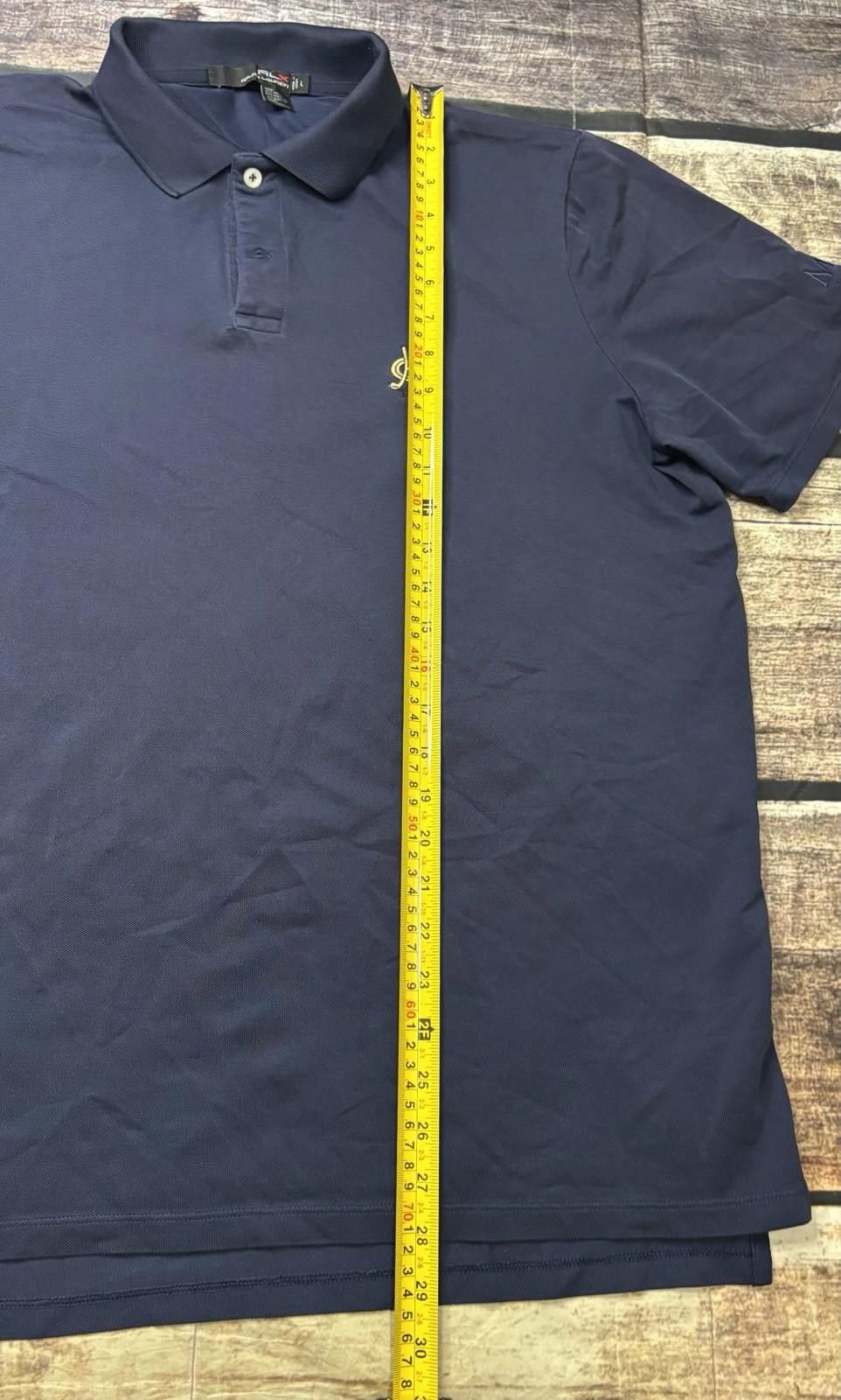 RLX Ralph Lauren RLX Ralph Lauren Polo Shirt Mens Large MGA Navy Golf Size US L / EU 52-54 / 3 - 10 Thumbnail