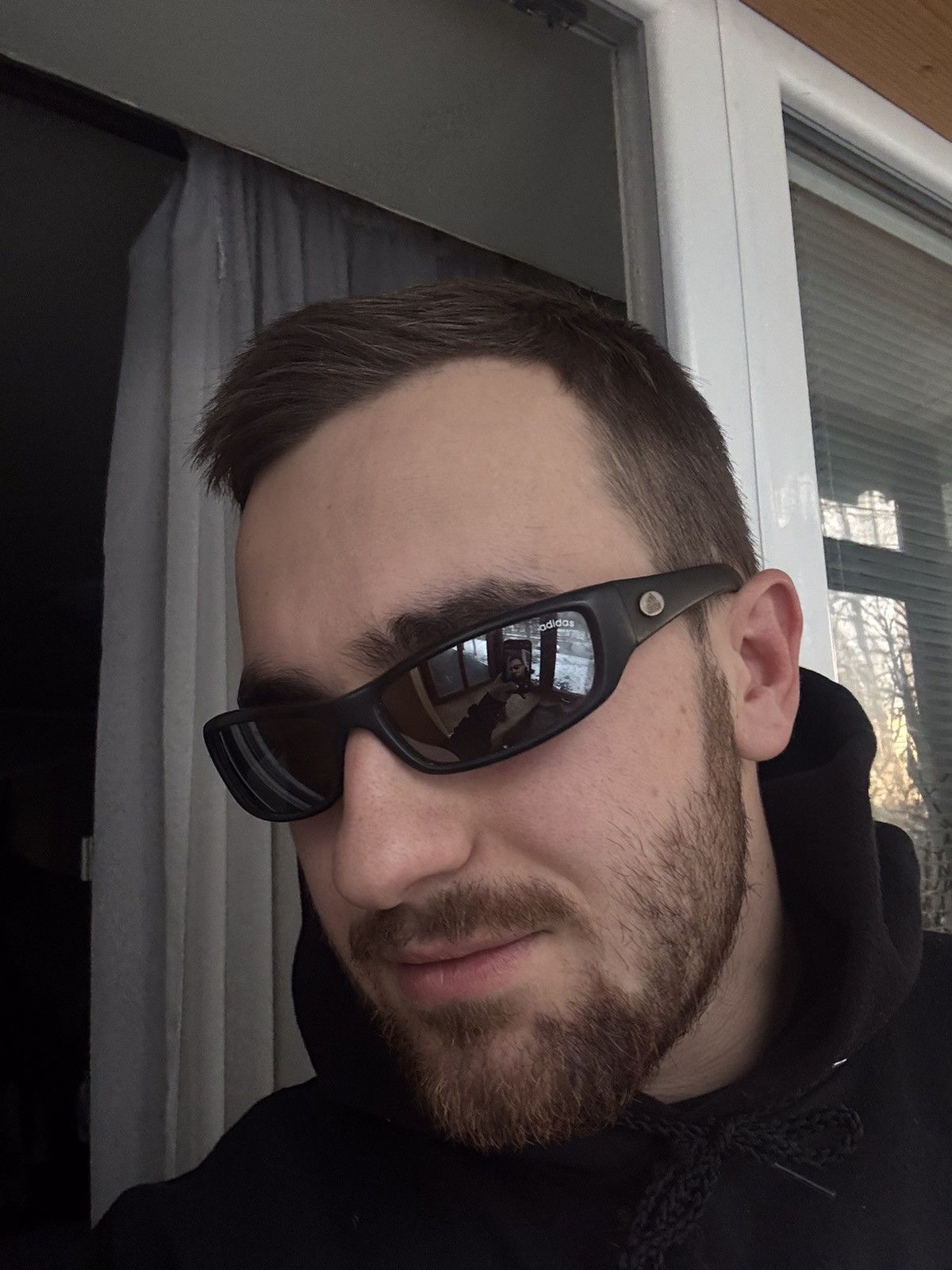 90-00s Rare vintage ADIDAS sunglasses Rave Avant-Garde style