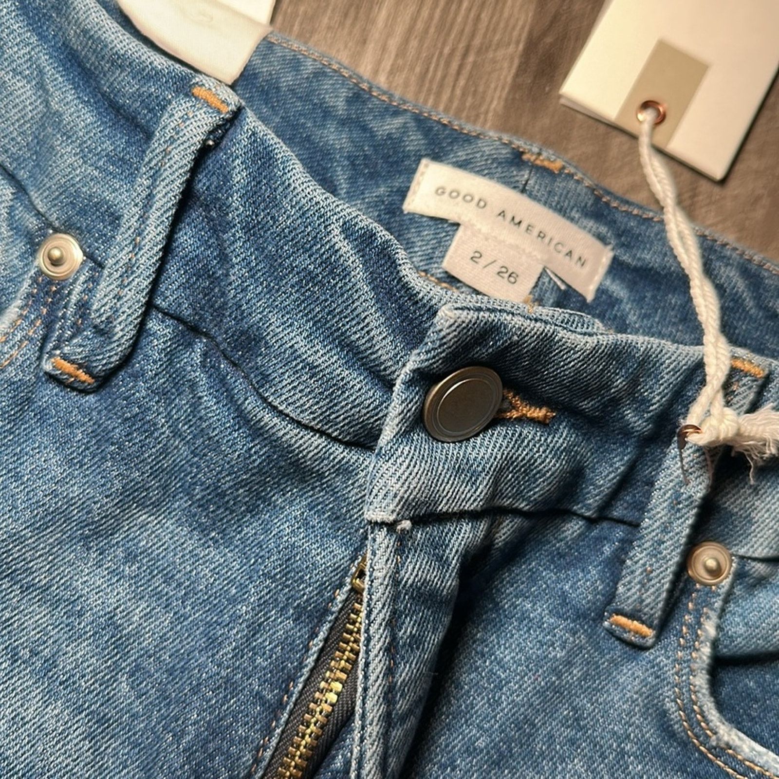 Good American Good American Good Curve Straight Jeans - 2/26 Size 26" / US 2 / IT 38 - 6 Thumbnail
