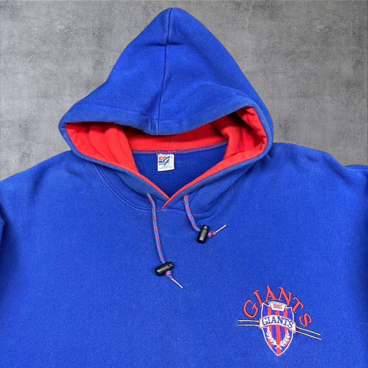 The Game × Vintage Vintage New York Giants Hoodie Sweatshirt Size US M / EU 48-50 / 2 - 3 Thumbnail