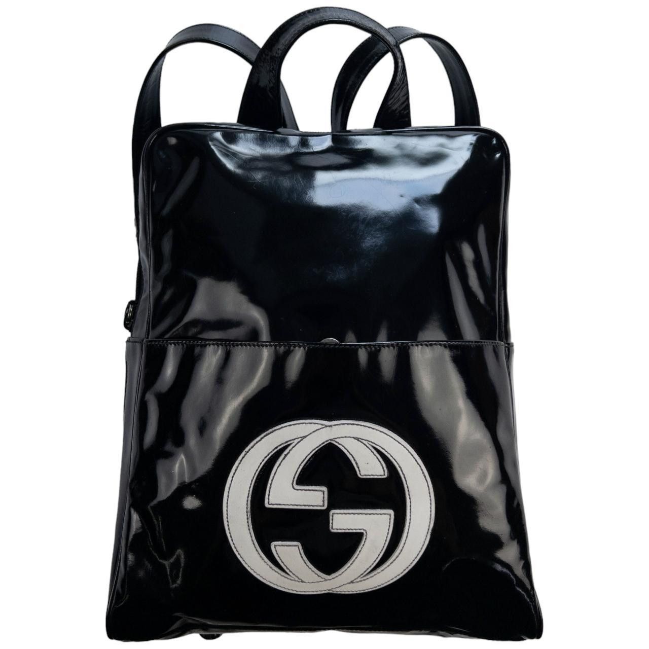 Gucci Vintage Gucci PVC Backpack Size ONE SIZE - 1 Thumbnail