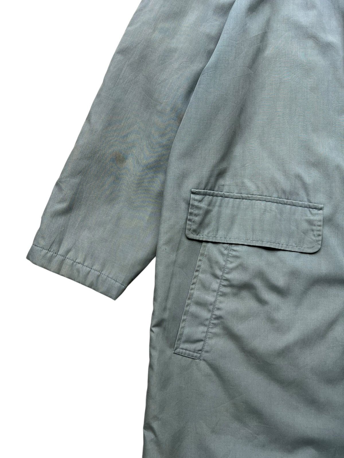 Japanese Brand Takashiyama Blue Trench Coat Size US L / EU 52-54 / 3 - 6 Thumbnail