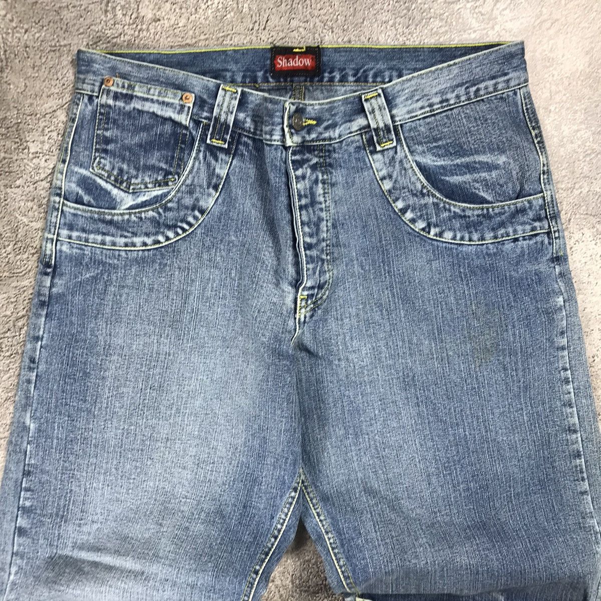 Vintage Vintage 90s Baggy Distressed Jeans Grunge Skate Thrashed 36 Size US 36 / EU 52 - 6 Thumbnail