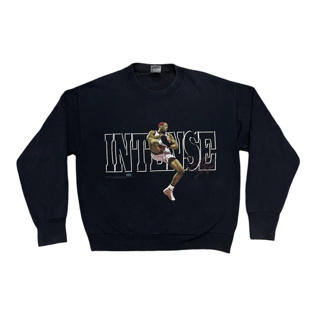 NBA VINTAGE 1997 DENNIS RODMAN DUNK INTENSE FADED CREWNECK Size US M / EU 48-50 / 2 - 1 Thumbnail