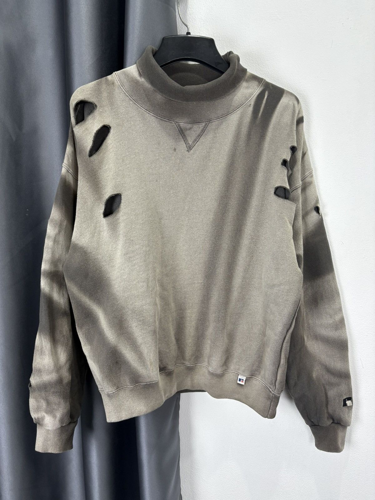 Russell Athletic × Vintage 💥 Faded 💥 Russell Athletic sweater Size US M / EU 48-50 / 2 - 2 Thumbnail