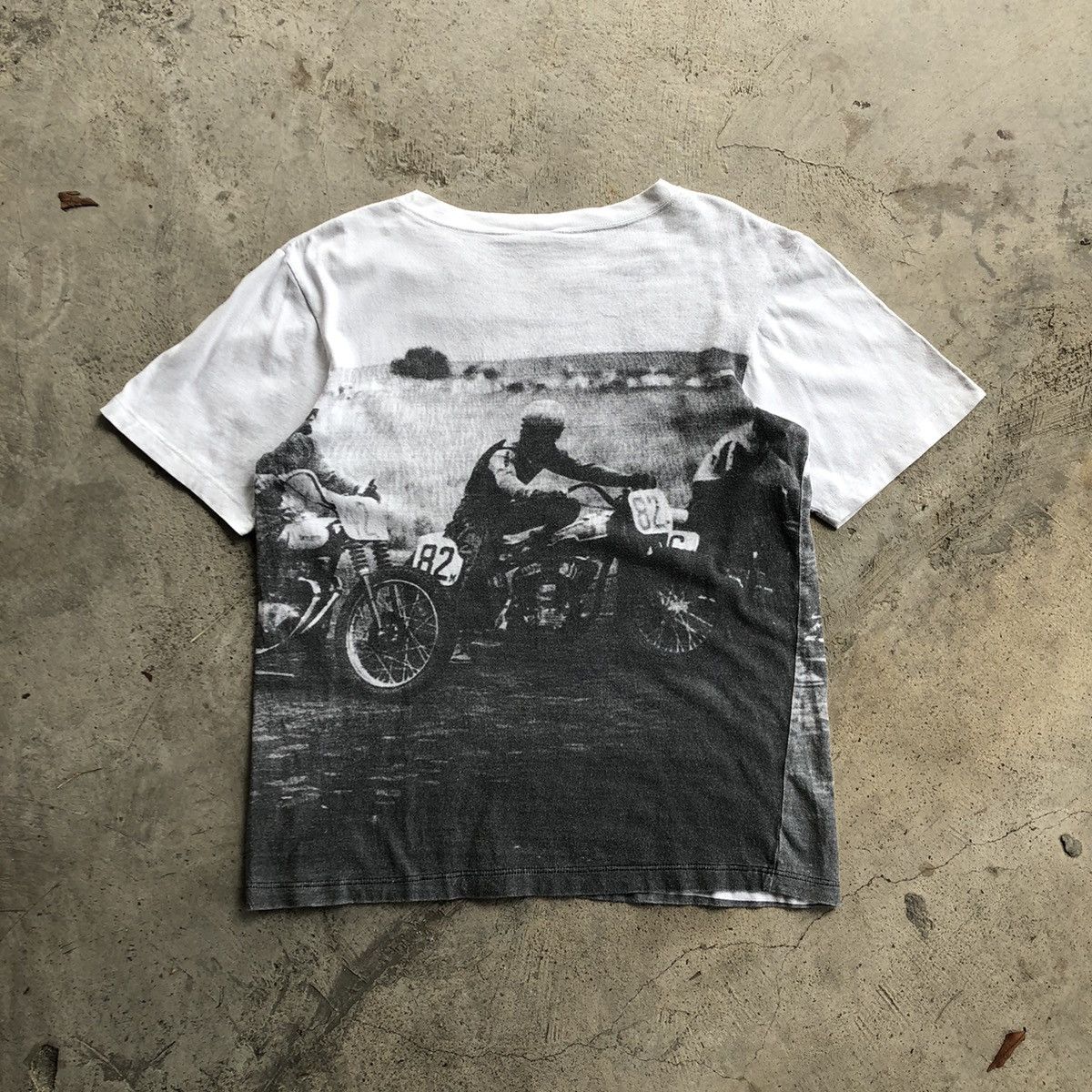 BARNS OUTFITTERS BARNS Union Made Motorcycle Overprint T-Shirt Size US L / EU 52-54 / 3 - 2 Thumbnail