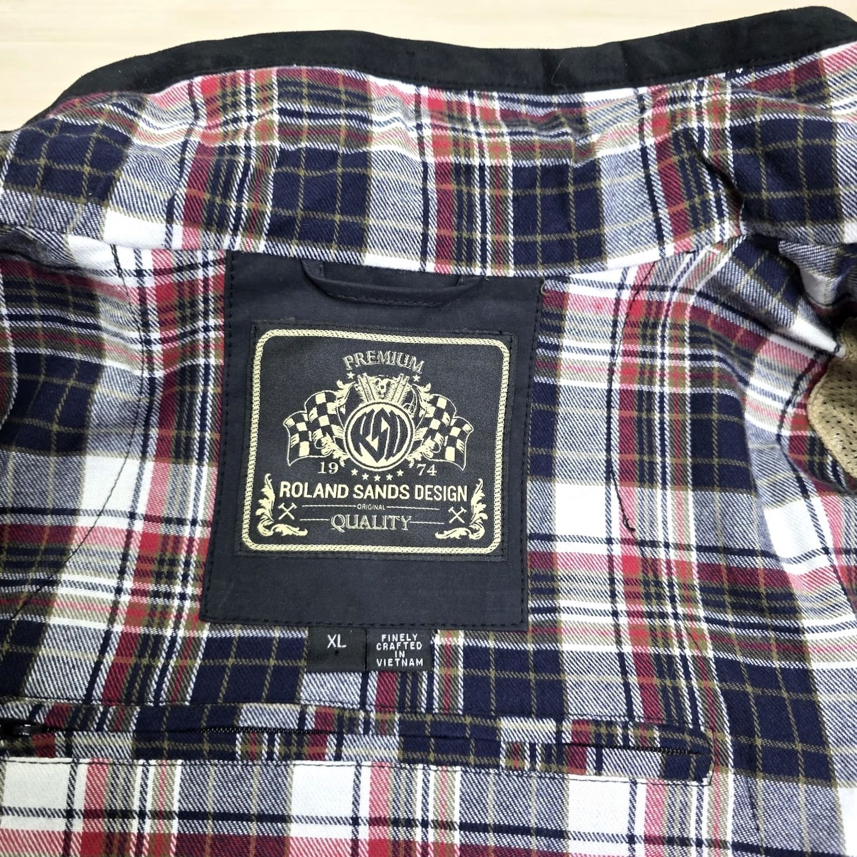 Vintage RSD Seeker Textile Quilted Jacket Motorcycle Black XL Men Jacket Quilted Barbour Waxed Winter Fall Riding Size US XL / EU 56 / 4 - 3 Thumbnail