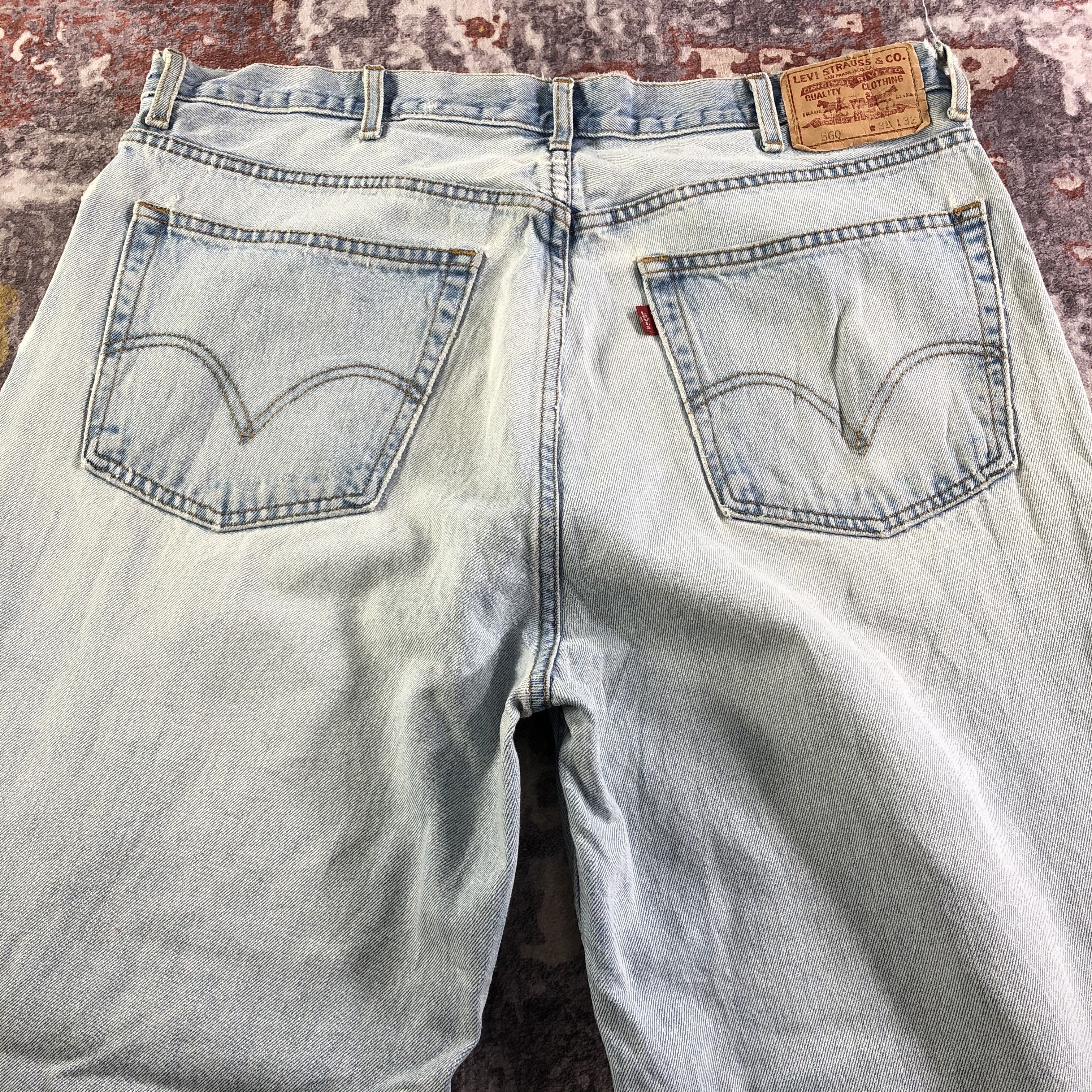 Levi's × Vintage Vintage Light Wash Levis 560 Jeans-JM3391 Size US 39 - 5 Thumbnail
