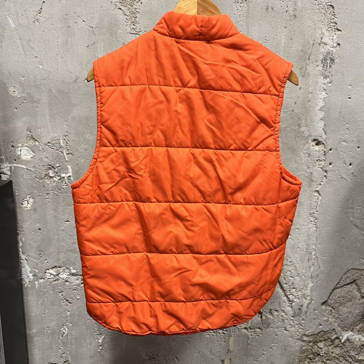 Chalk Line Vintage 80s Chalk Line Clemson Tigers Orange Puffer Vest L Size US L / EU 52-54 / 3 - 5 Thumbnail