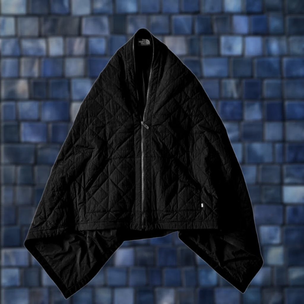 The North Face Purple Label THE NORTH FACE PURPLE LABEL Cape Unisex Black One Size Quilting Field Mountain Vintage Shirt Size US M / EU 48-50 / 2 - 1 Thumbnail