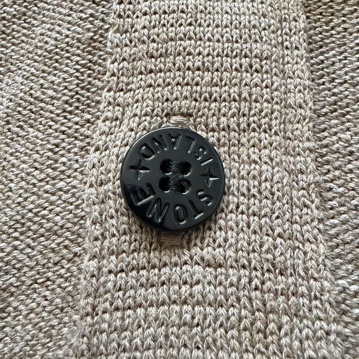 Stone Island Stone Island SS2012 Lino Flax half button cotton sweater Size US M / EU 48-50 / 2 - 5 Thumbnail