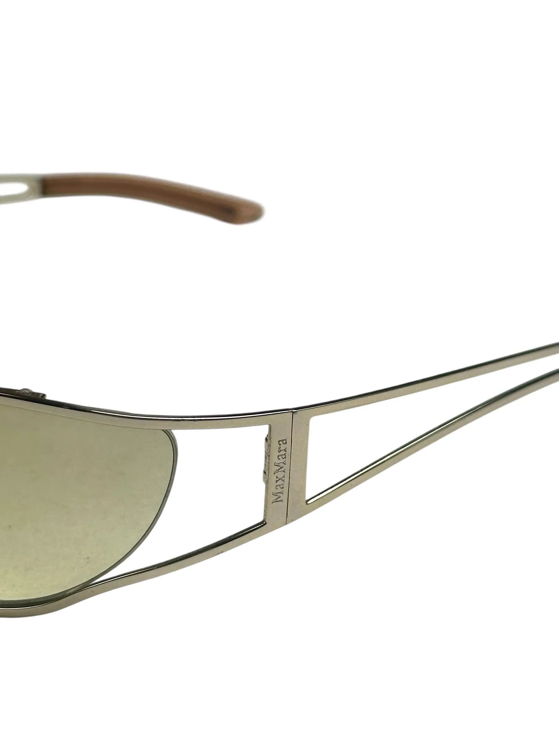Max Mara Max Mara cateye gold vintage luxury designer sunglasses Size ONE SIZE - 5 Thumbnail