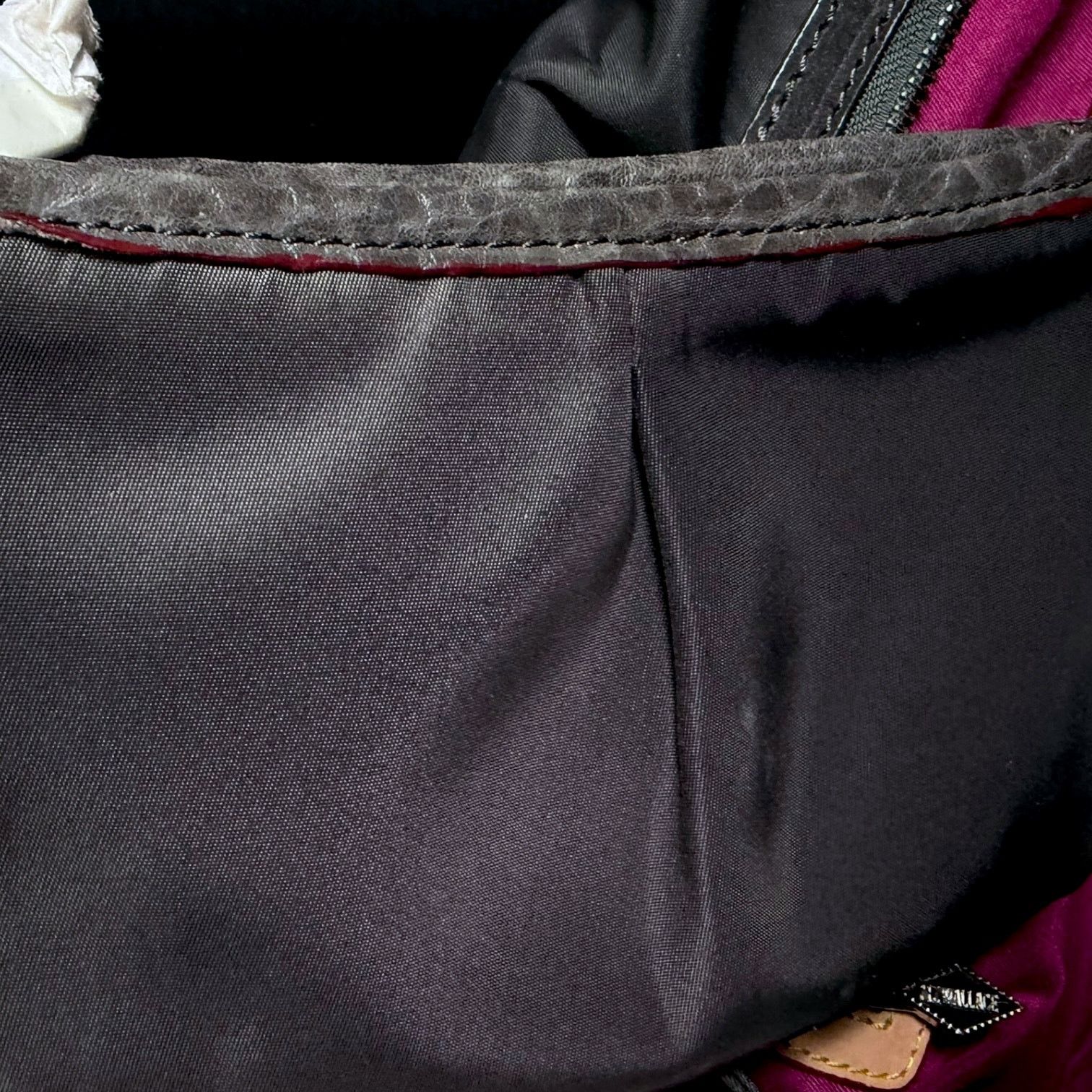 Other MZ Wallace Jane Gray with Pink Lining Handbag - $295 retail Size ONE SIZE - 12 Thumbnail