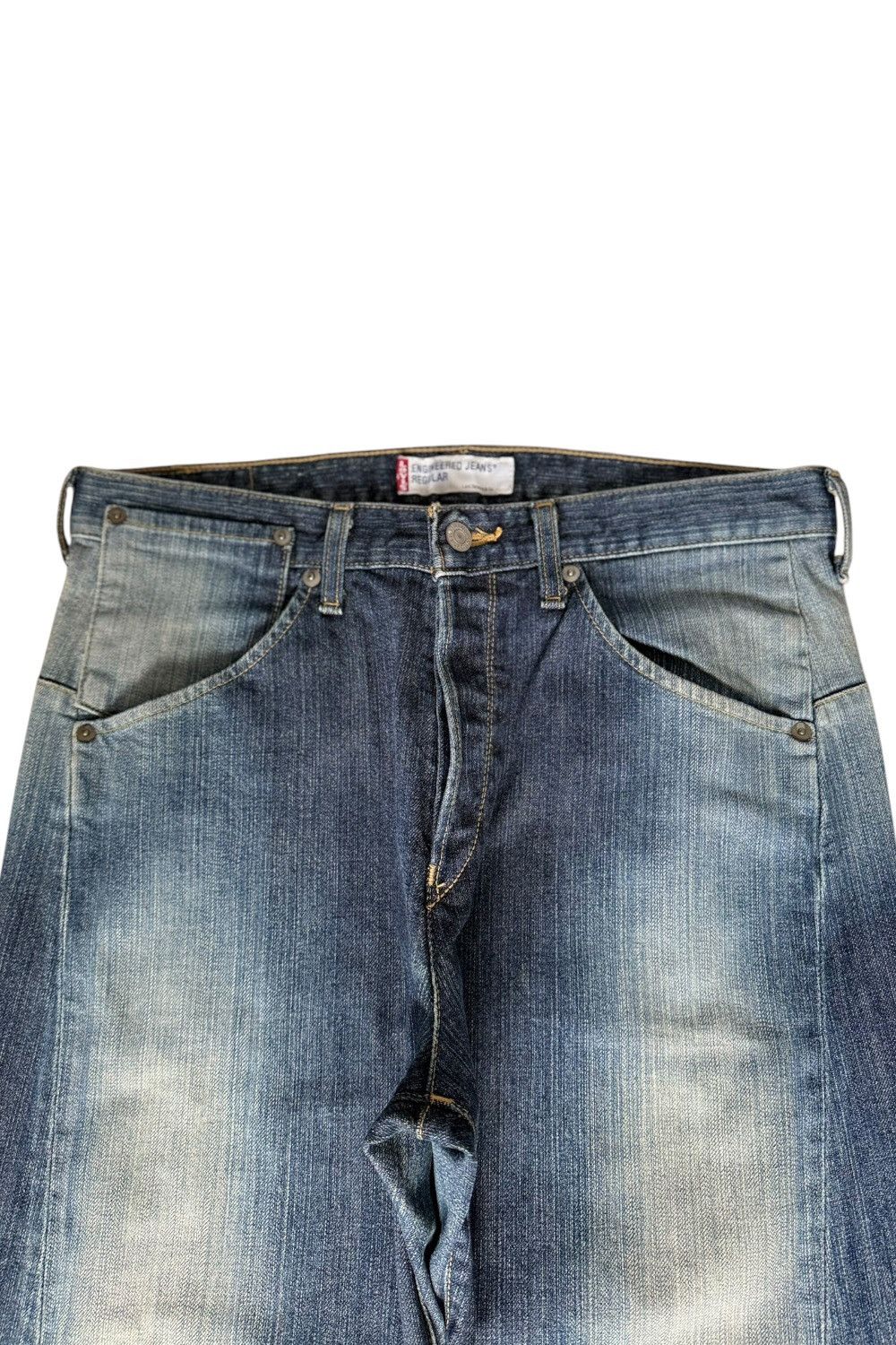 Levi's LEVI’S ENGINEERED JEANS 2001 TWISTED LEG VINTAGE Y2K DENIM Size US 33 - 9 Thumbnail