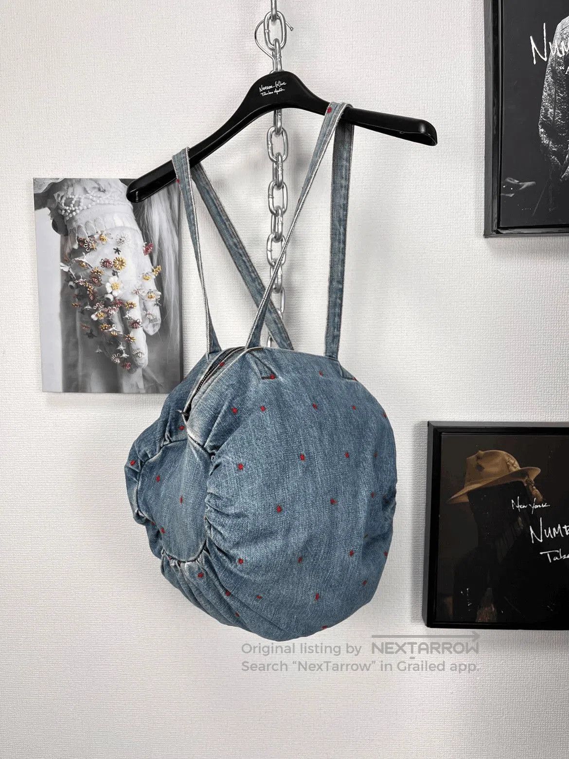 Undercover Undercover 02SS HAZA Denim Shoulder Bag. Size ONE SIZE - 3 Thumbnail