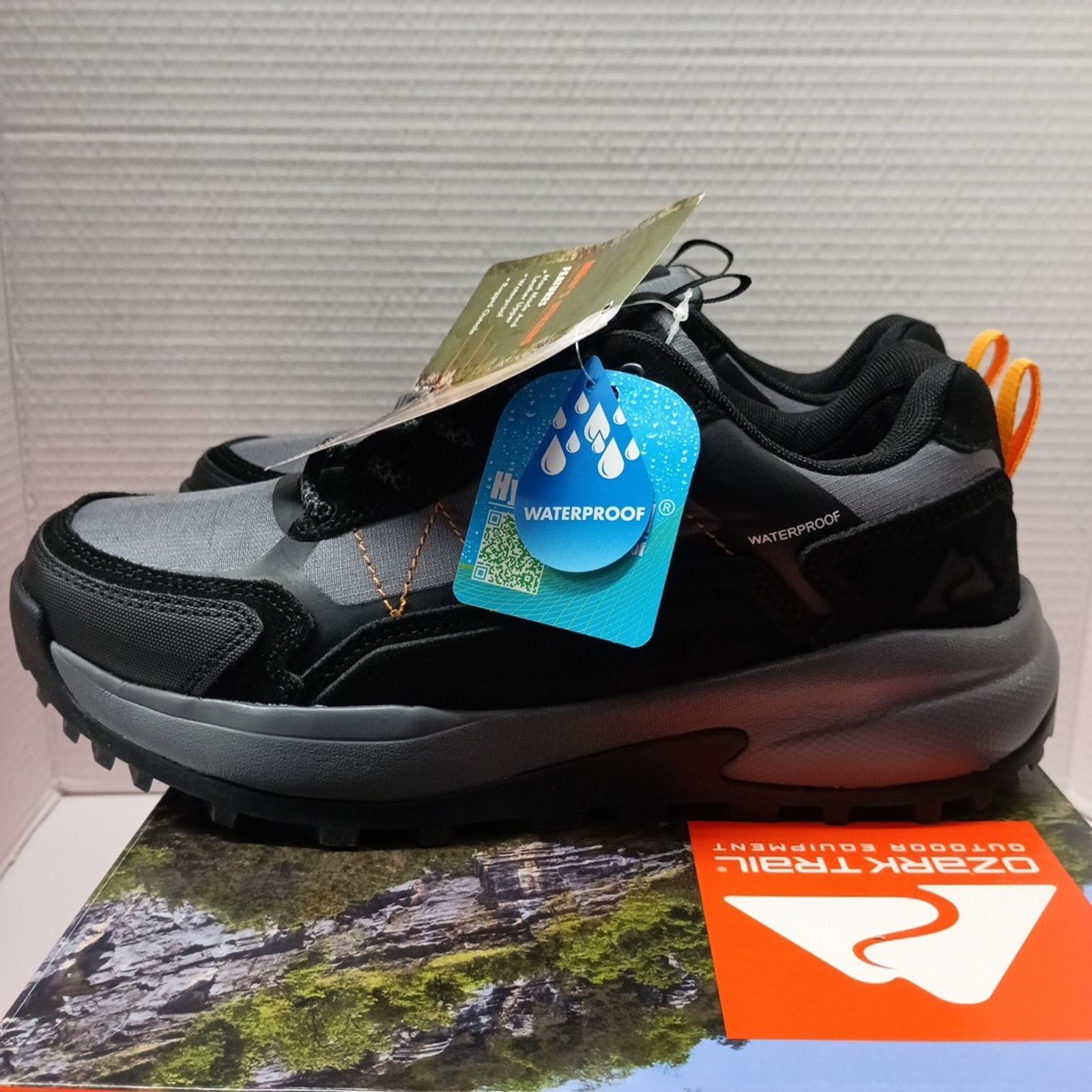 Other Ozark Trail Men's Hiking Shoes Size 8 Low Hiker Black Rugged Size US 8 / EU 41 - 4 Thumbnail