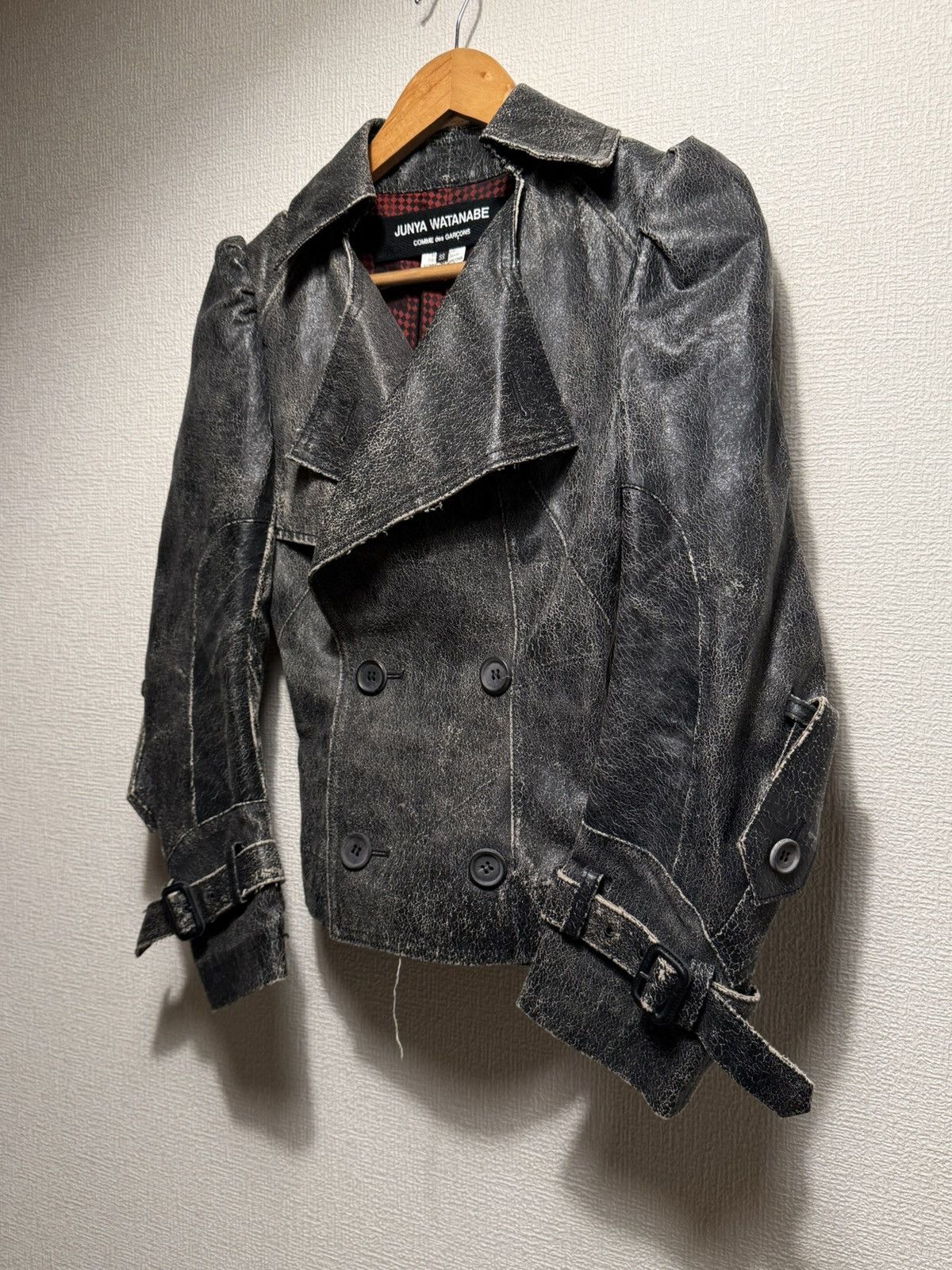 Junya Watanabe Junya Watanabe AD2005 ARCHIVE RIDERS JACKET DECONSTRUCTION Size S / US 4 / IT 40 - 4 Thumbnail