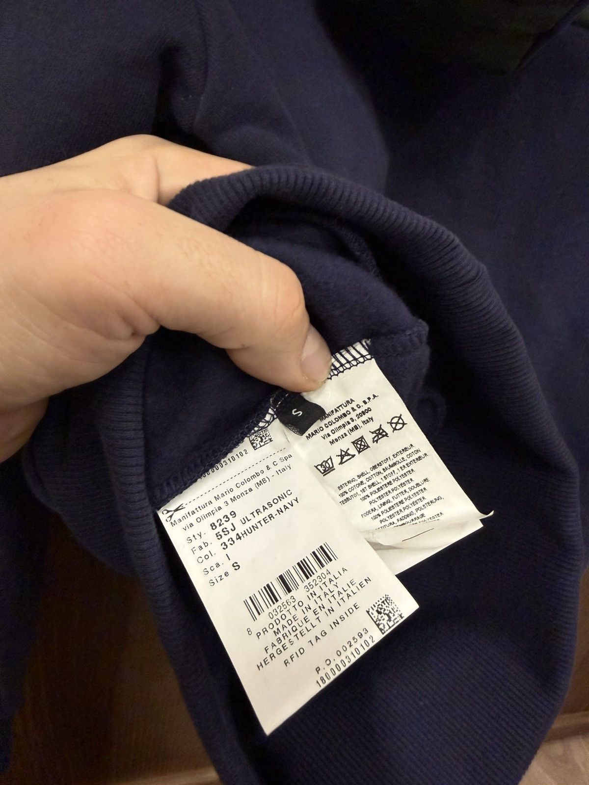 Colmar Colmar Navy Blue Green Hoodie Size US S / EU 44-46 / 1 - 7 Thumbnail