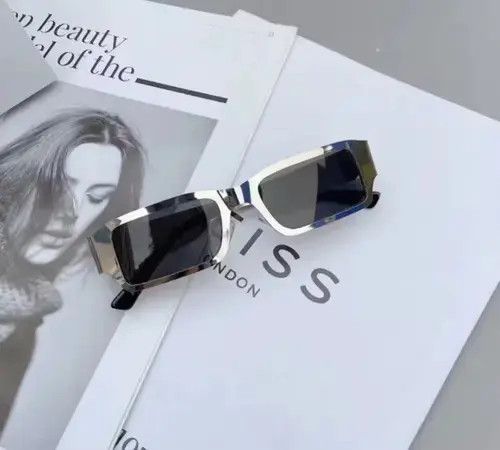 Vintage Vintage square frame sunglasses Size ONE SIZE - 3 Thumbnail