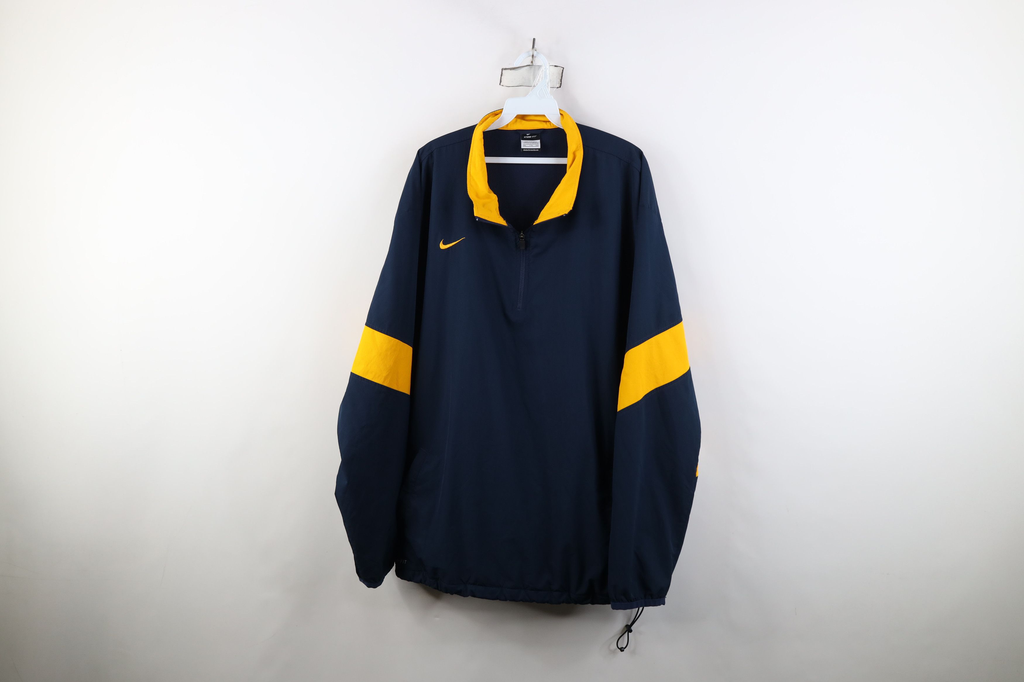 Nike Vintage Nike Storm Fit Mini Swoosh Half Zip Rain Jacket Size US XXL / EU 58 / 5 - 1 Thumbnail