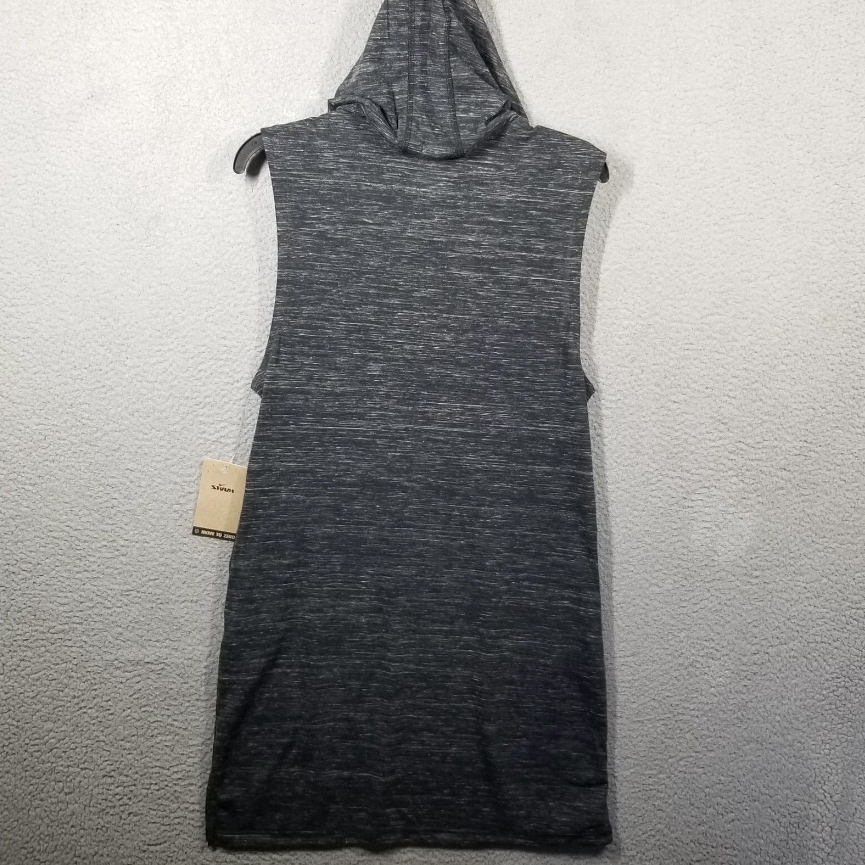 Nike Nike Swim Cover Up Dress Womens Medium Essentials Sleeveless Hooded Black Size M / US 6-8 / IT 42-44 - 2 Thumbnail